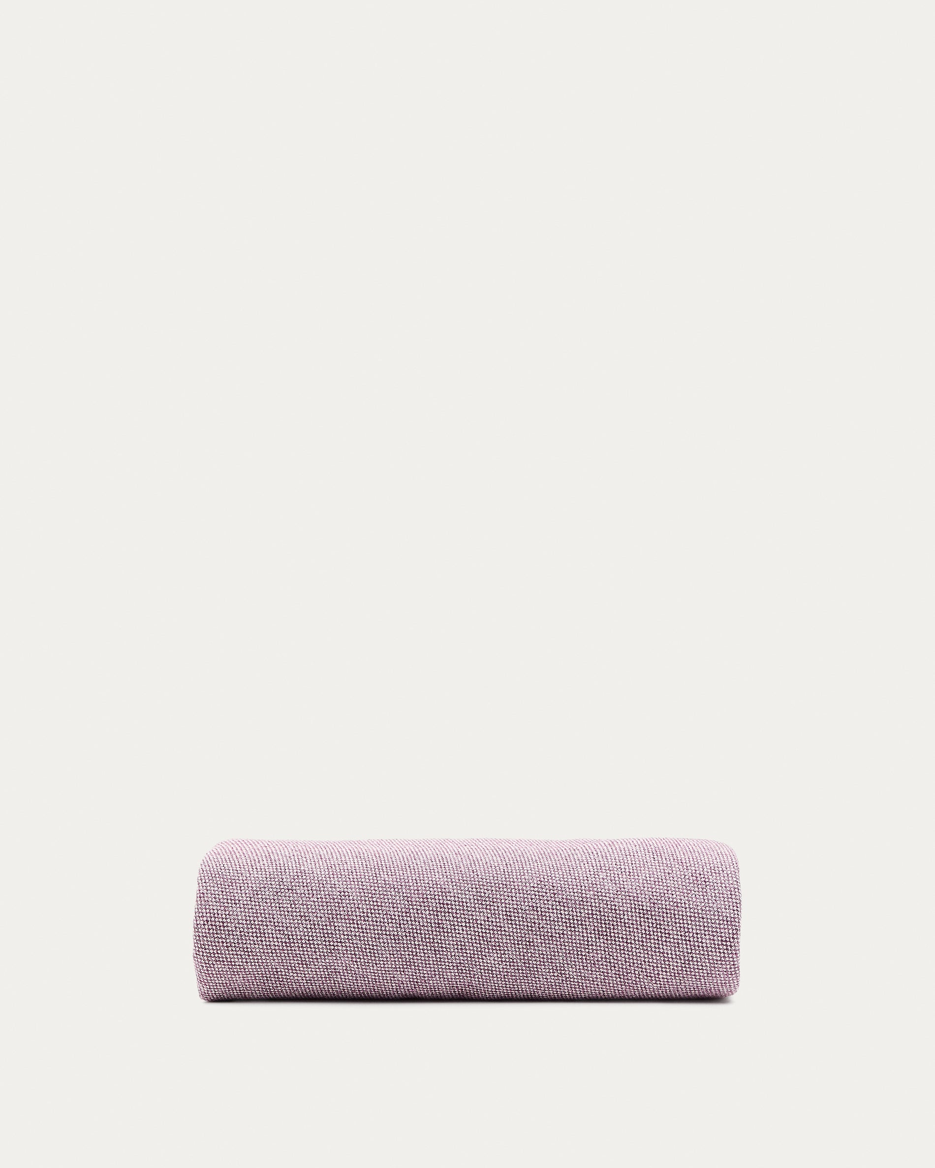 Kaeli purple footrest cover Ø60cm - Product View