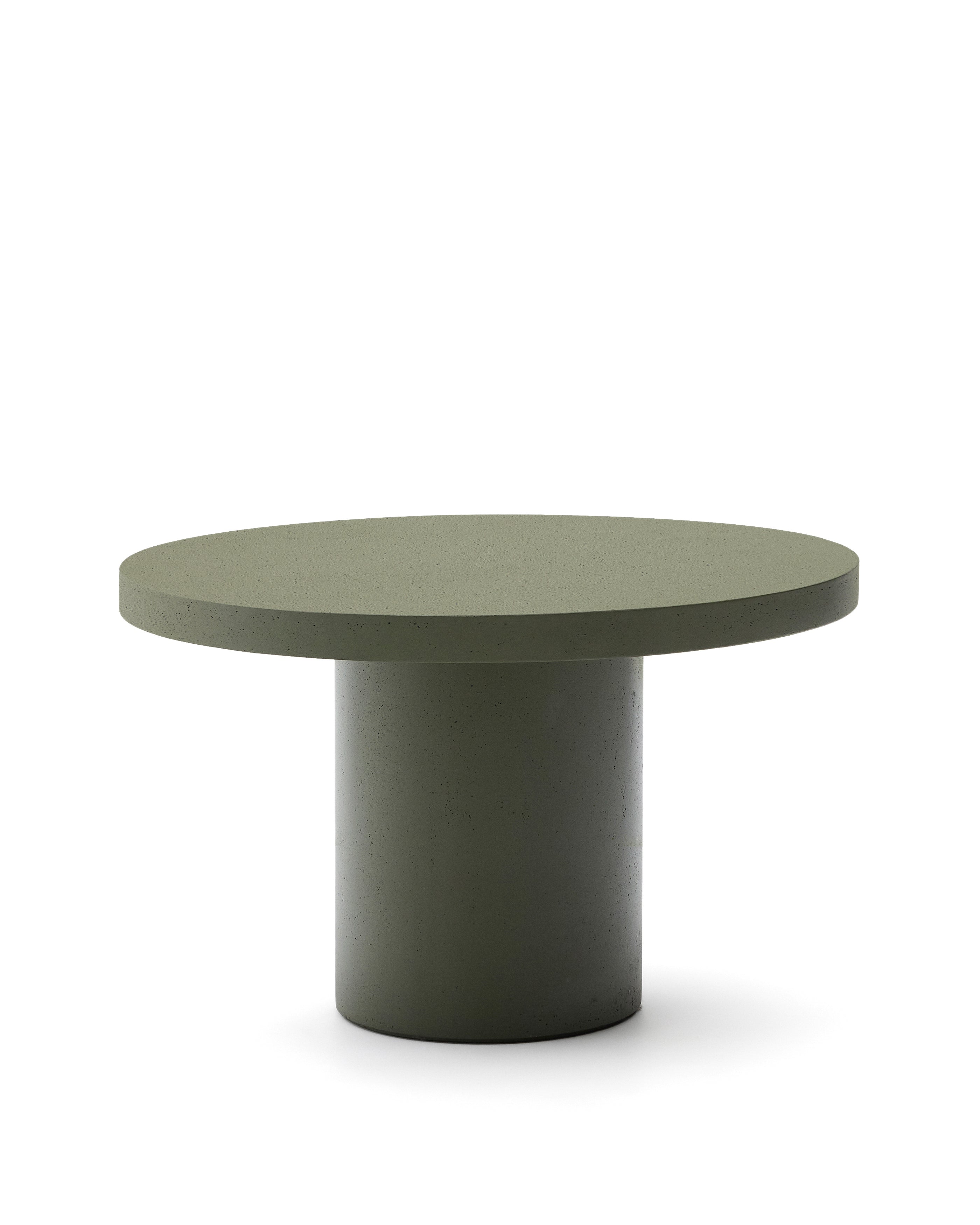 Aiguablava green cement round table Ø120cm - Product Image