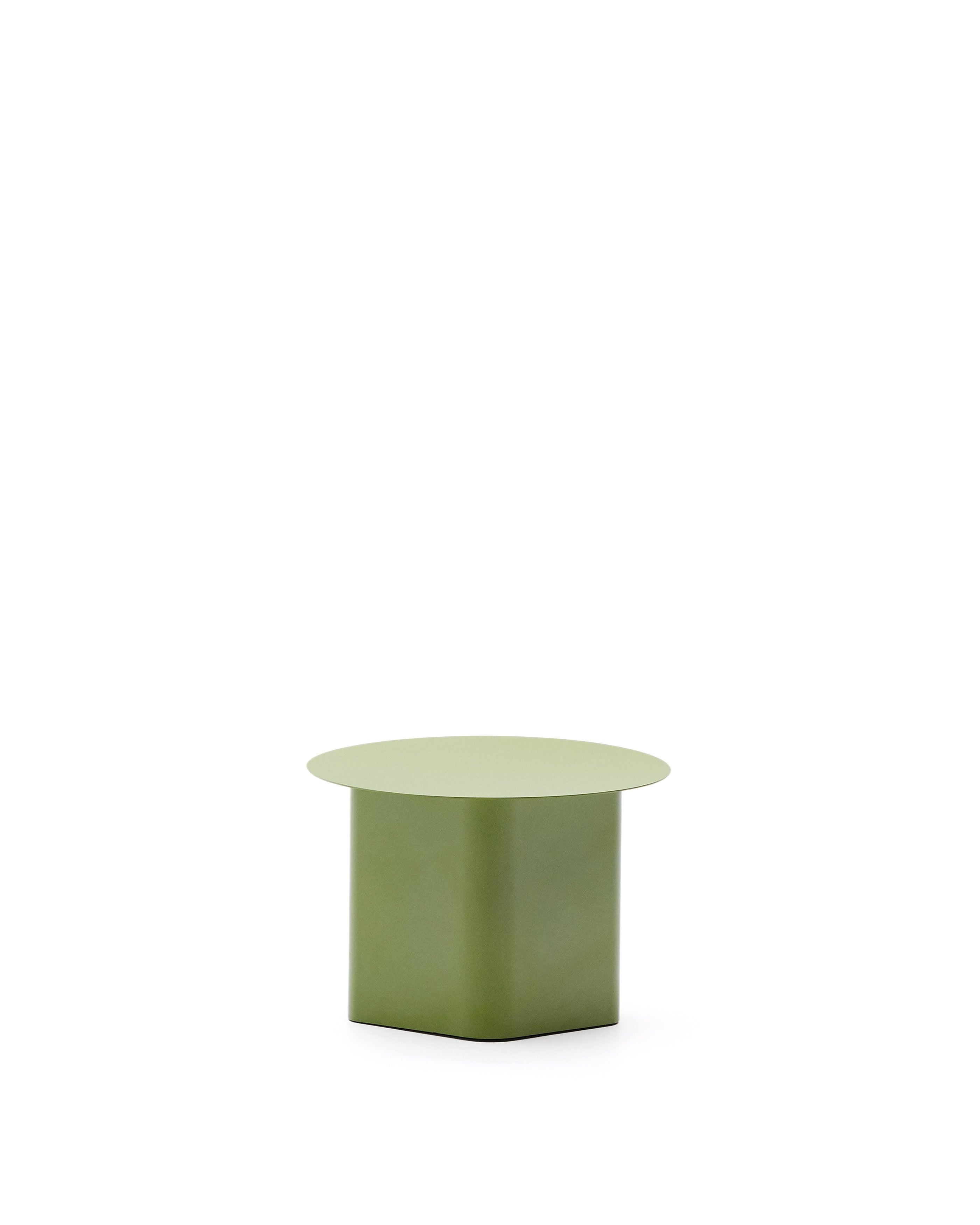 Arvin green iron side table Ø 55cm - Product Image
