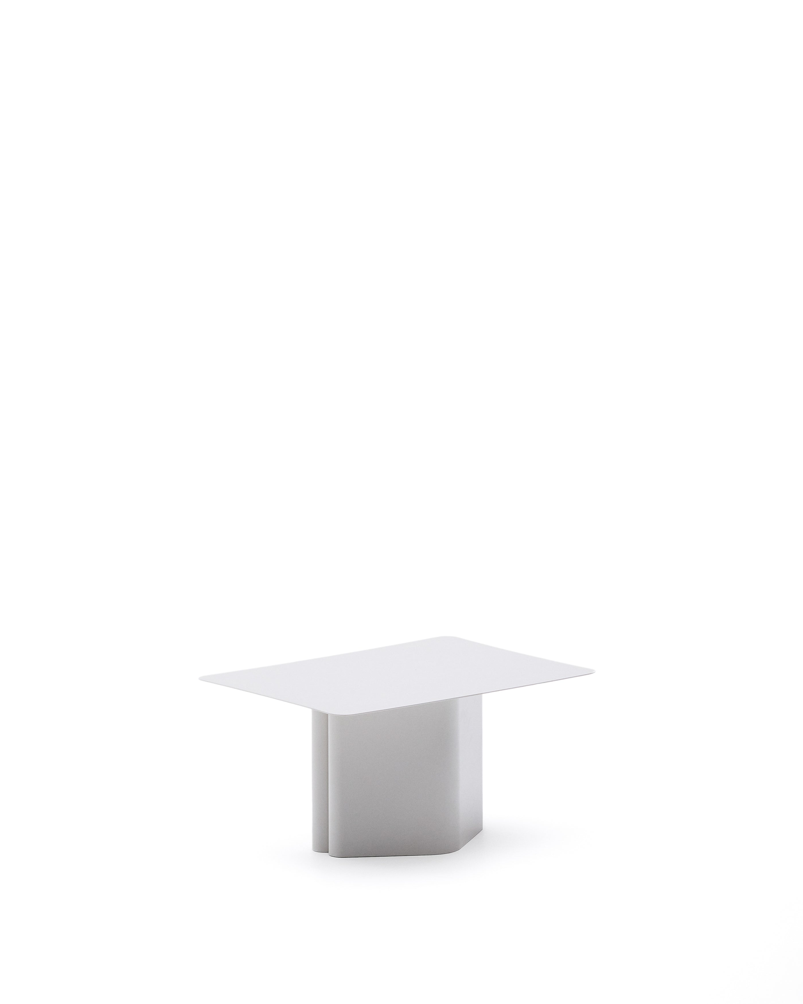 Arvin grey iron coffee table 70 x 52cm - Product Image