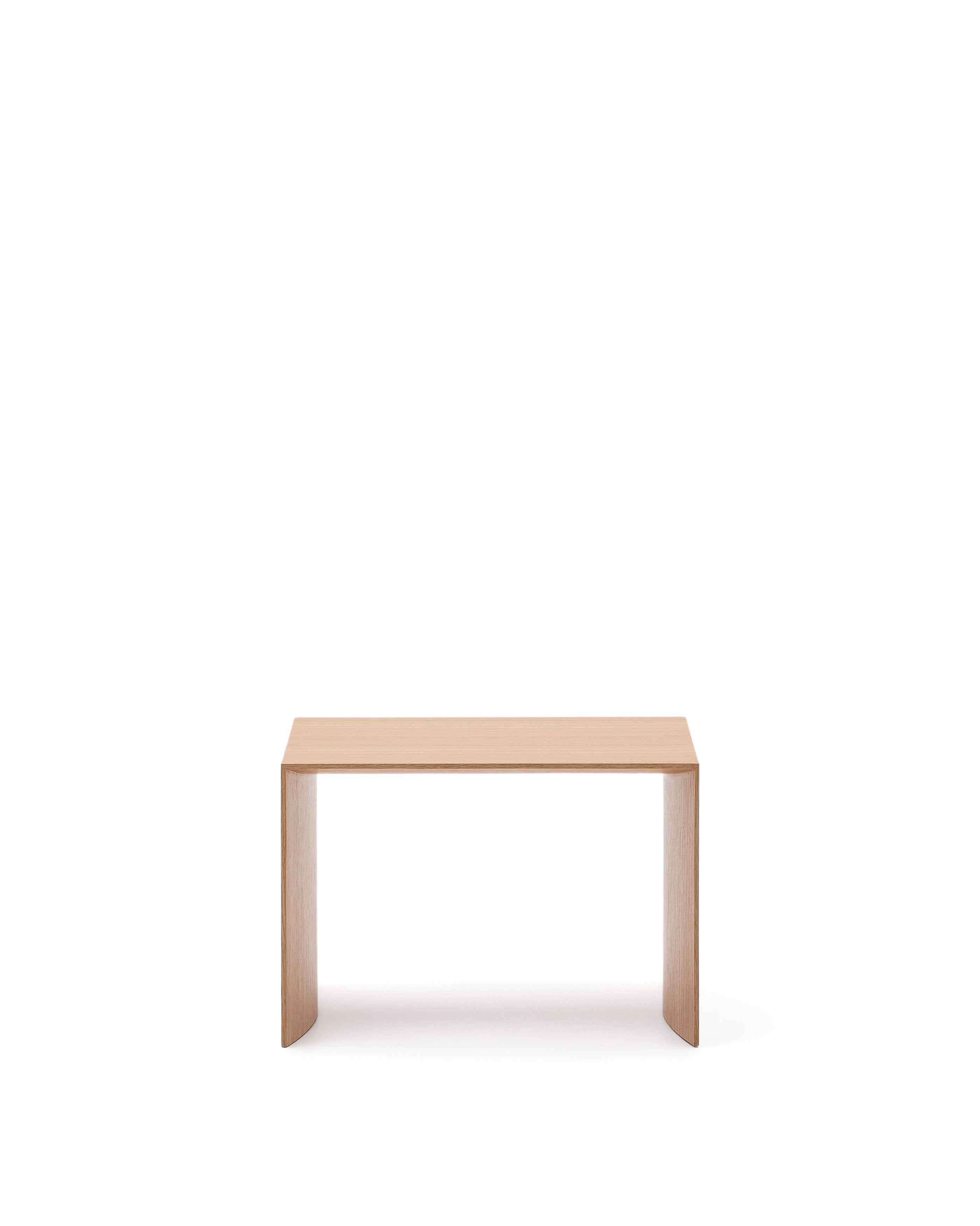 Litto oak veneer FSC Mix Credit side table, 55 x 40 cm