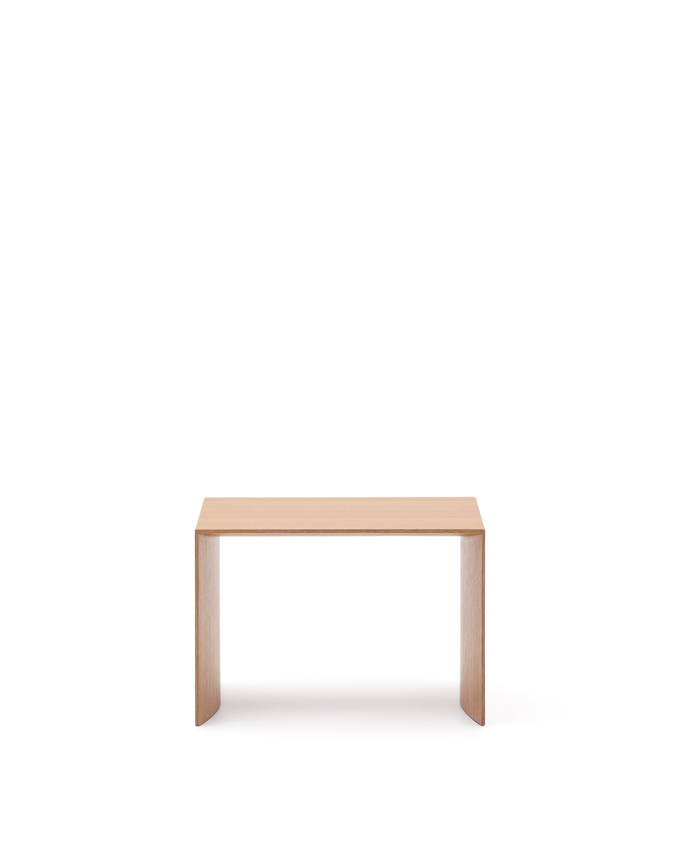 Litto oak veneer FSC Mix Credit side table, 55 x 40 cm - Product Image