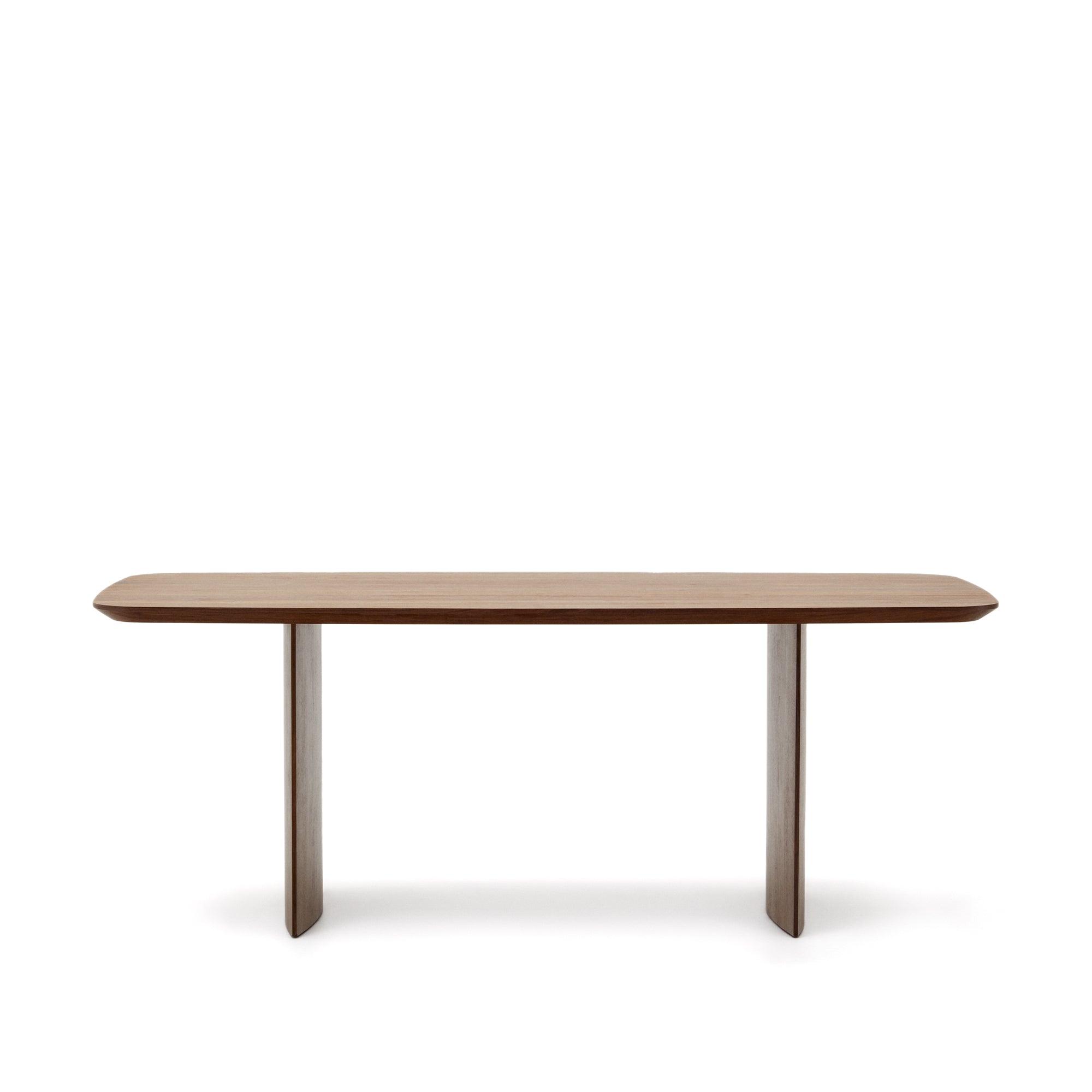 Litto table made from walnut veneer, 200 x 100 cm - Product Image