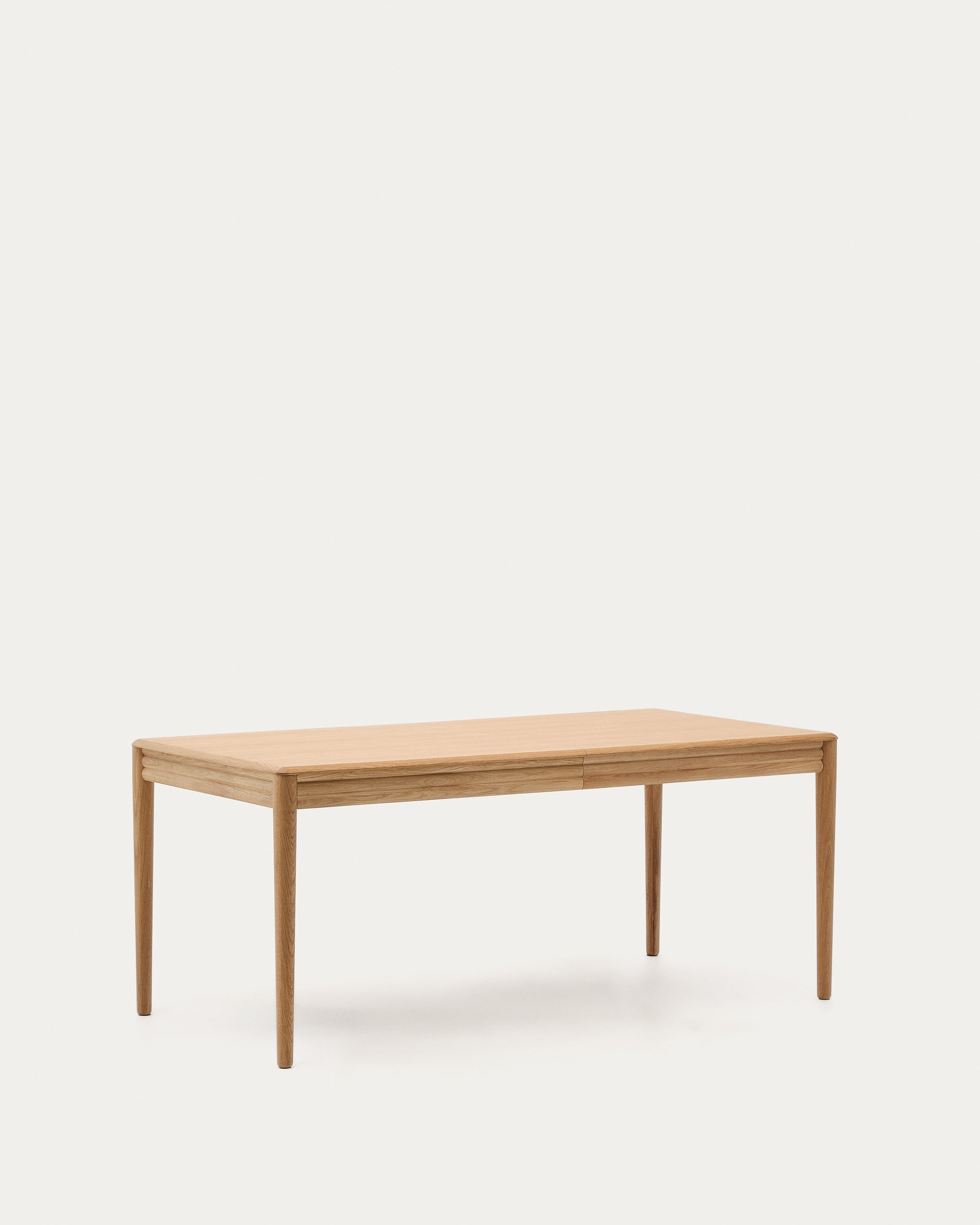 Lenon extendable table in natural FSC Mix Credit solid oak wood and veneer 160(200)x90 - Product View