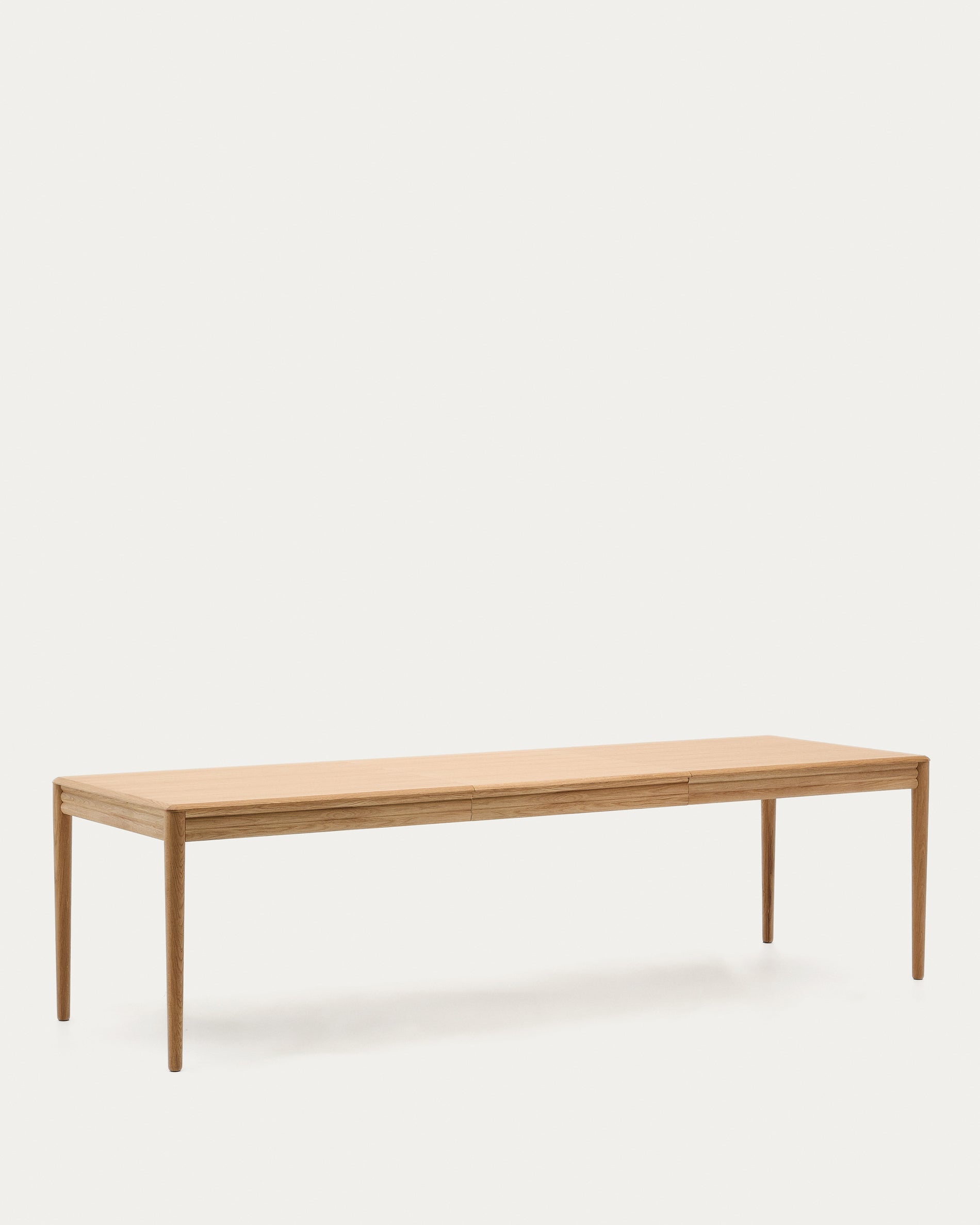 Lenon extendable table in natural FSC Mix Credit solid oak wood and veneer 200(280)x90 - Product View