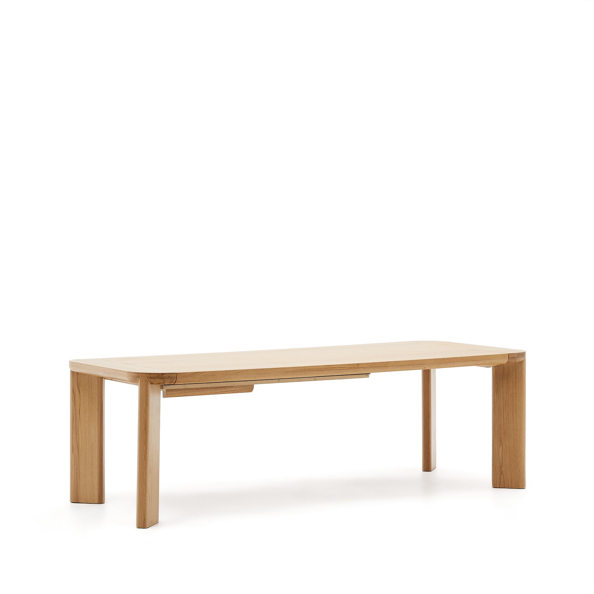 Jondal extendable table made of solid wood and oak veneer, 240 (320) cm x 100 cm FSC 100% - Product Image