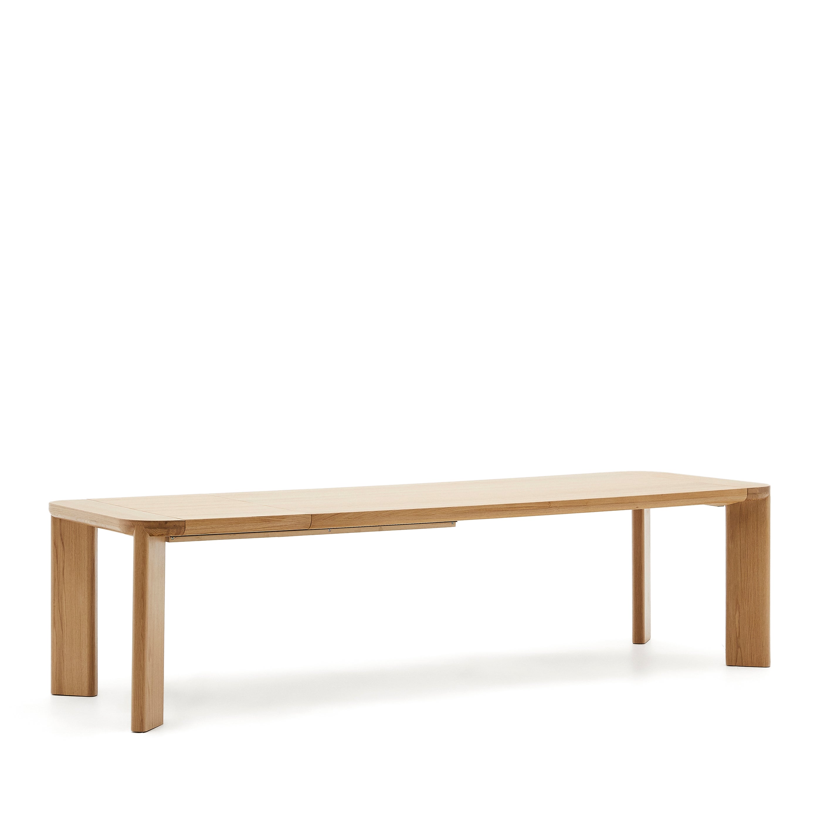 Jondal extendable table made of solid wood and oak veneer, 240 (320) cm x 100 cm FSC 100% - Product Image