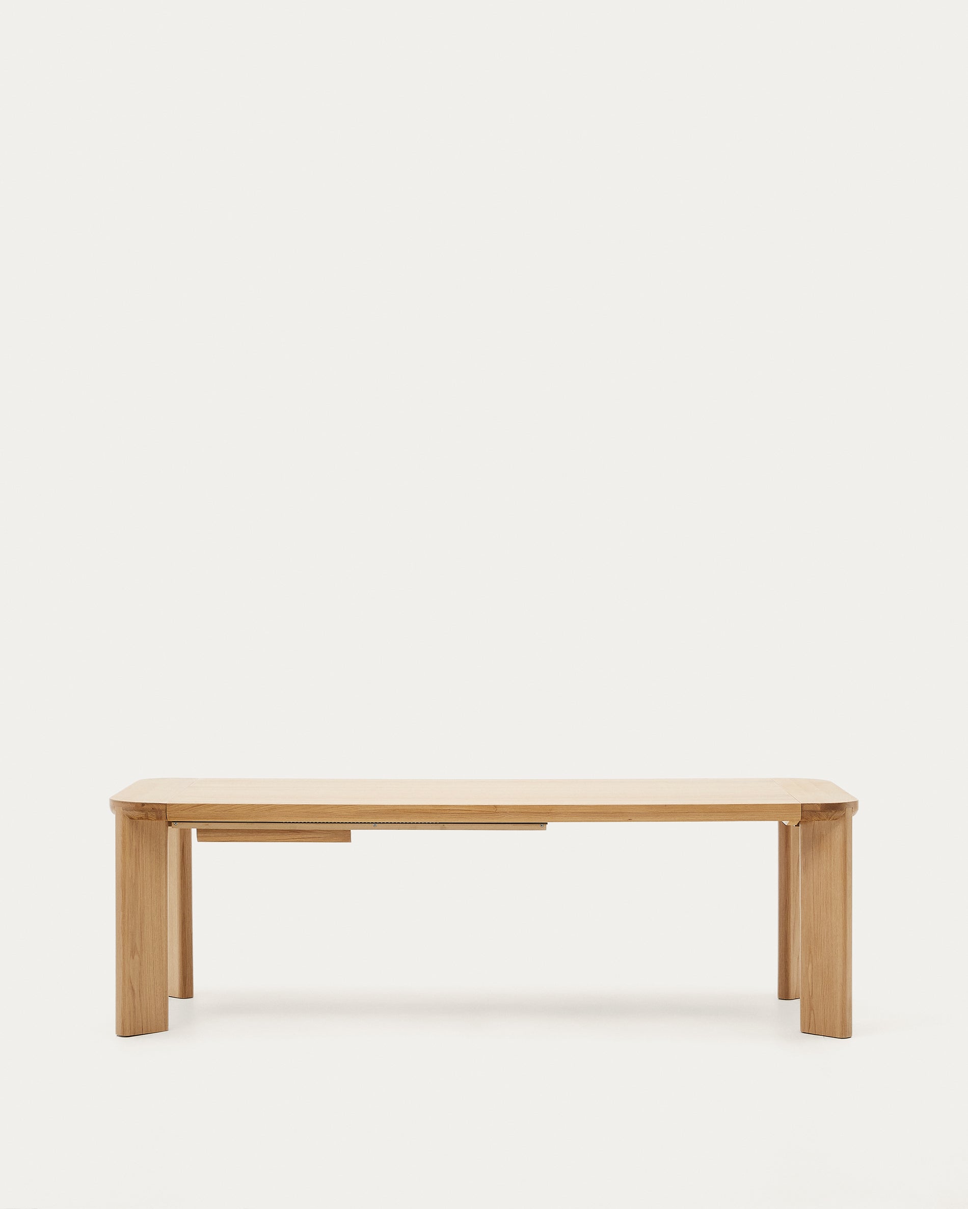 Jondal extendable table made of solid wood and oak veneer, 240 (320) cm x 100 cm FSC 100% - Product View