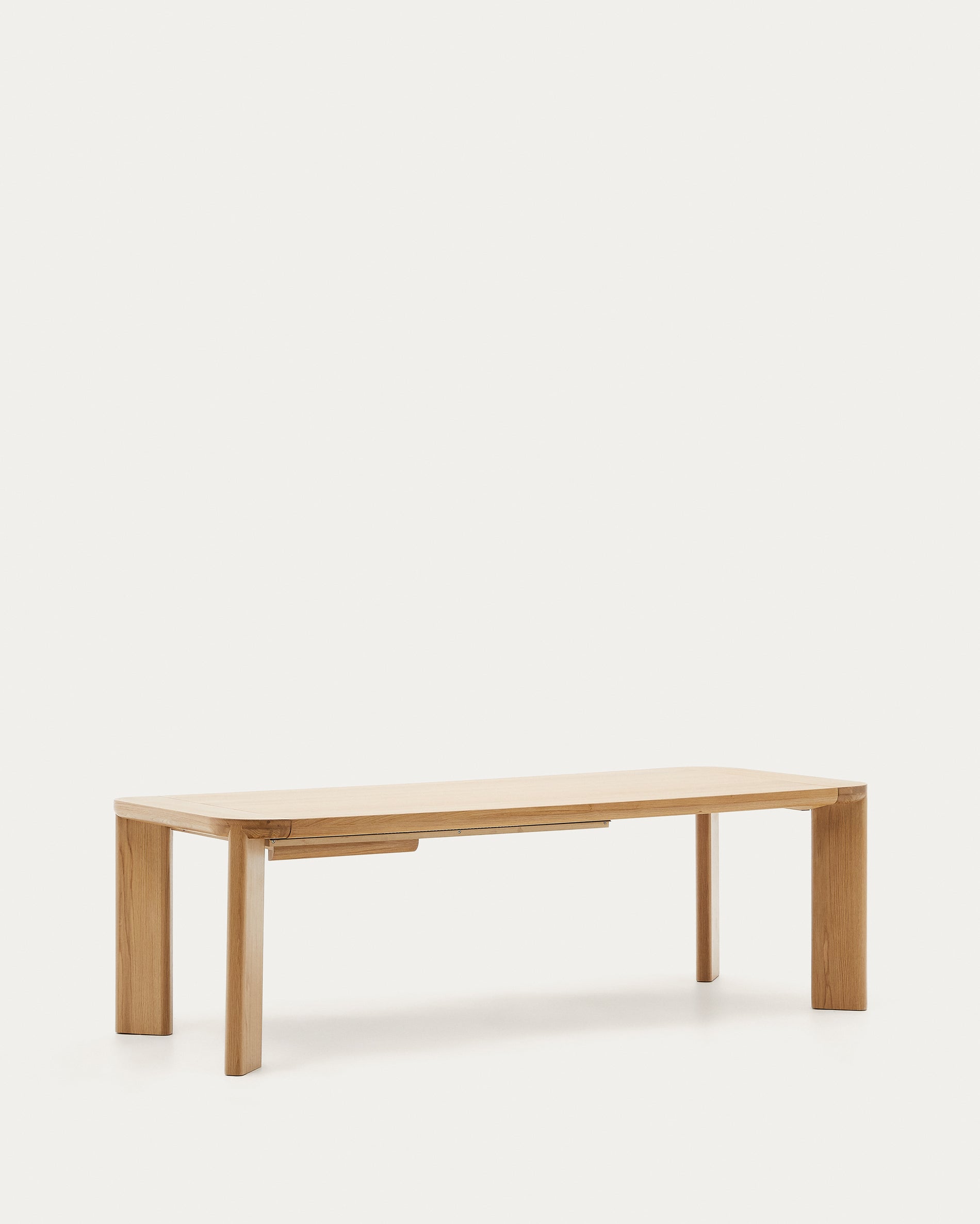 Jondal extendable table made of solid wood and oak veneer, 240 (320) cm x 100 cm FSC 100% - Product View