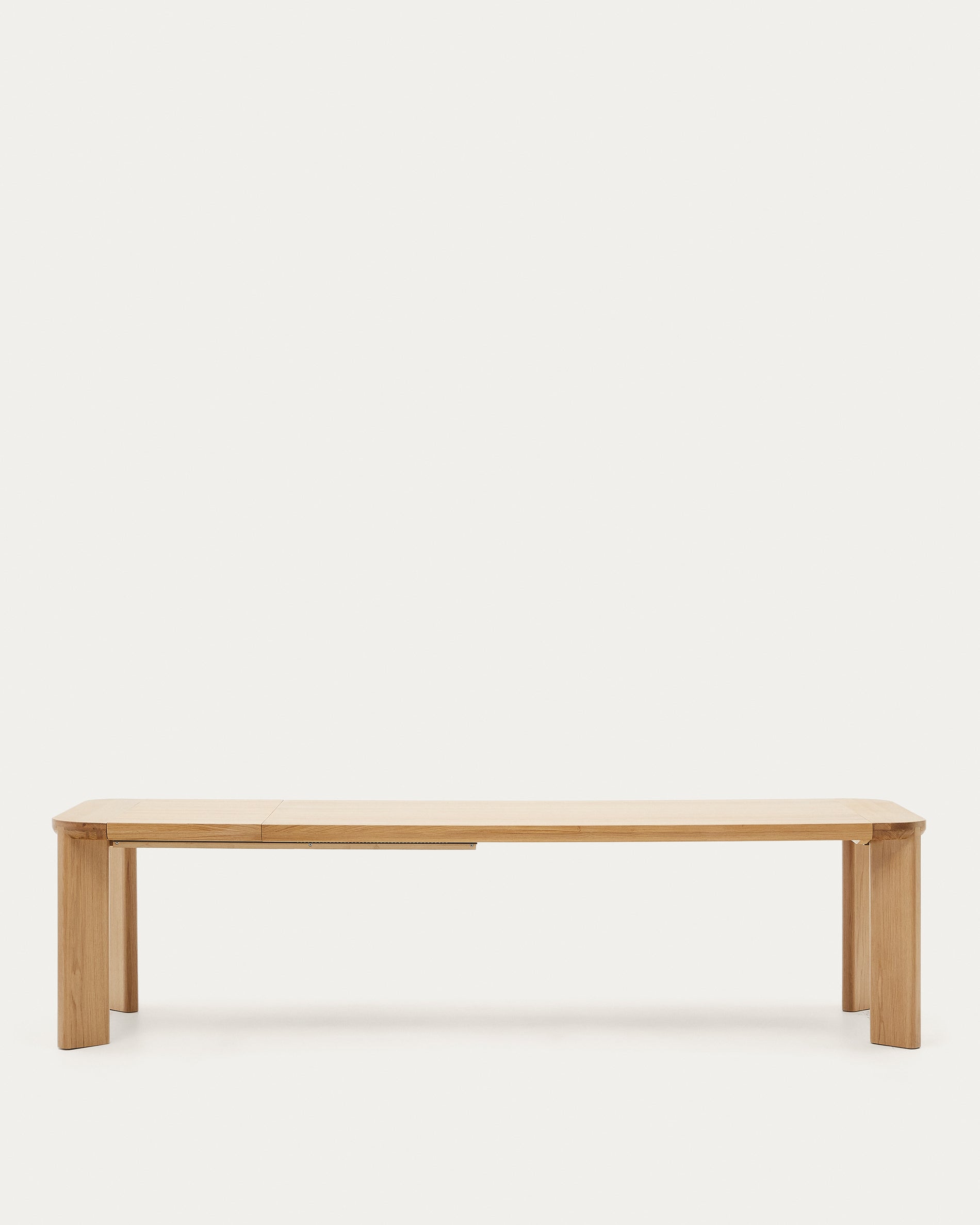Jondal extendable table made of solid wood and oak veneer, 240 (320) cm x 100 cm FSC 100% - Product View