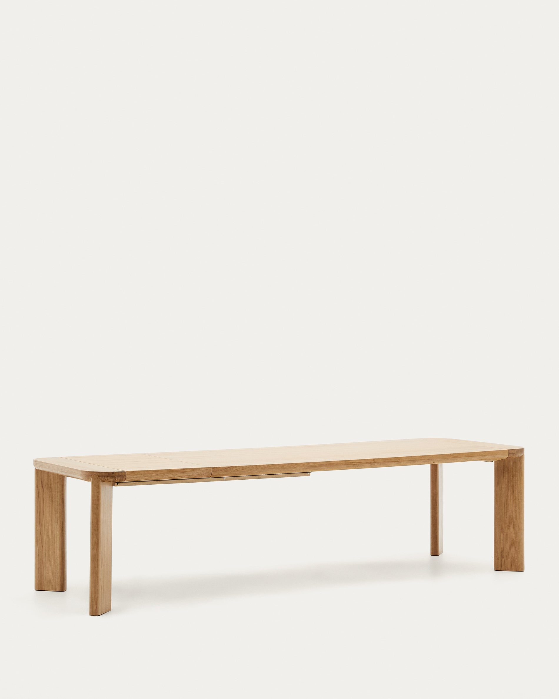 Jondal extendable table made of solid wood and oak veneer, 240 (320) cm x 100 cm FSC 100% - Product View