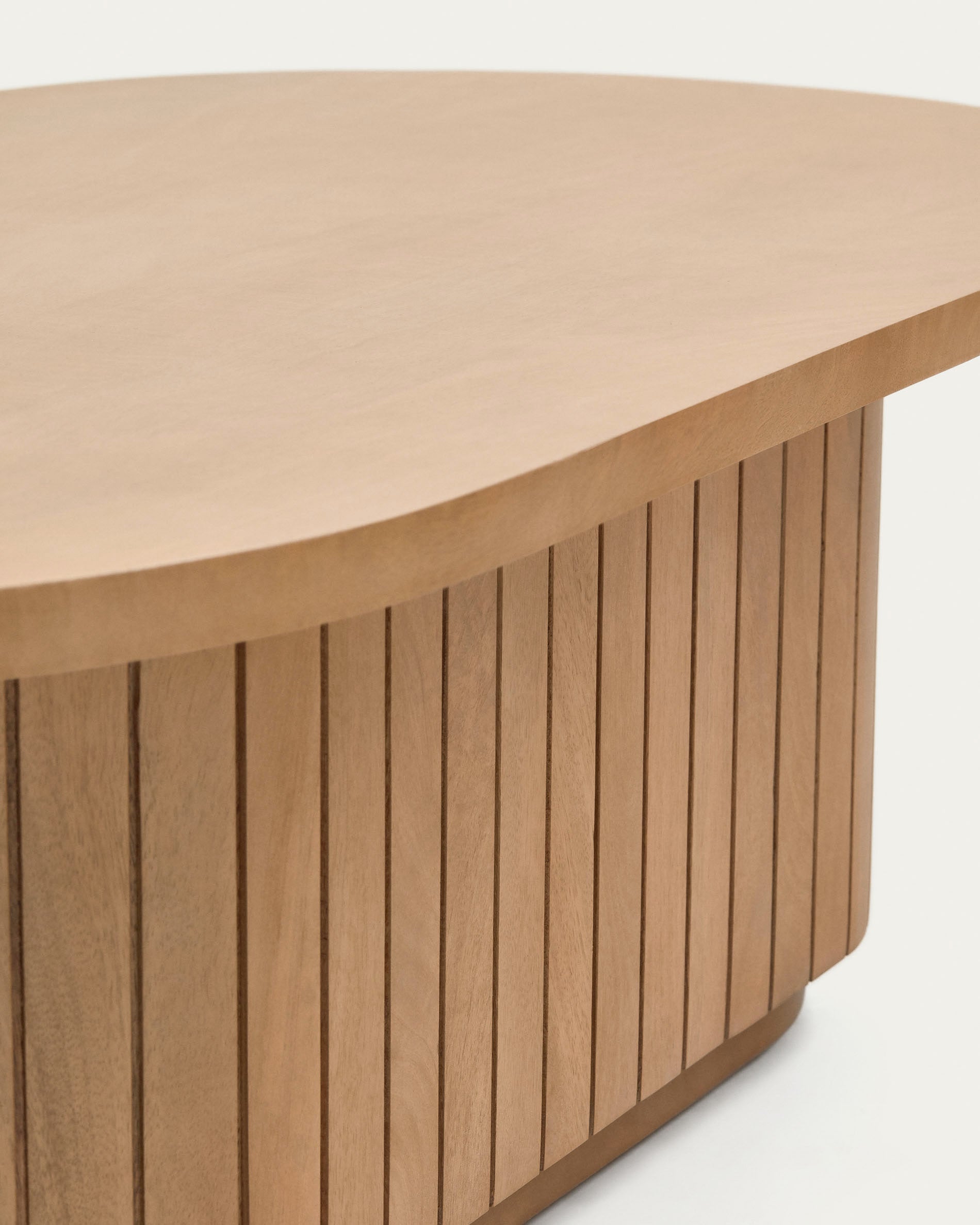 Licia solid mango wood coffee table, 120 x 60 cm - Detail