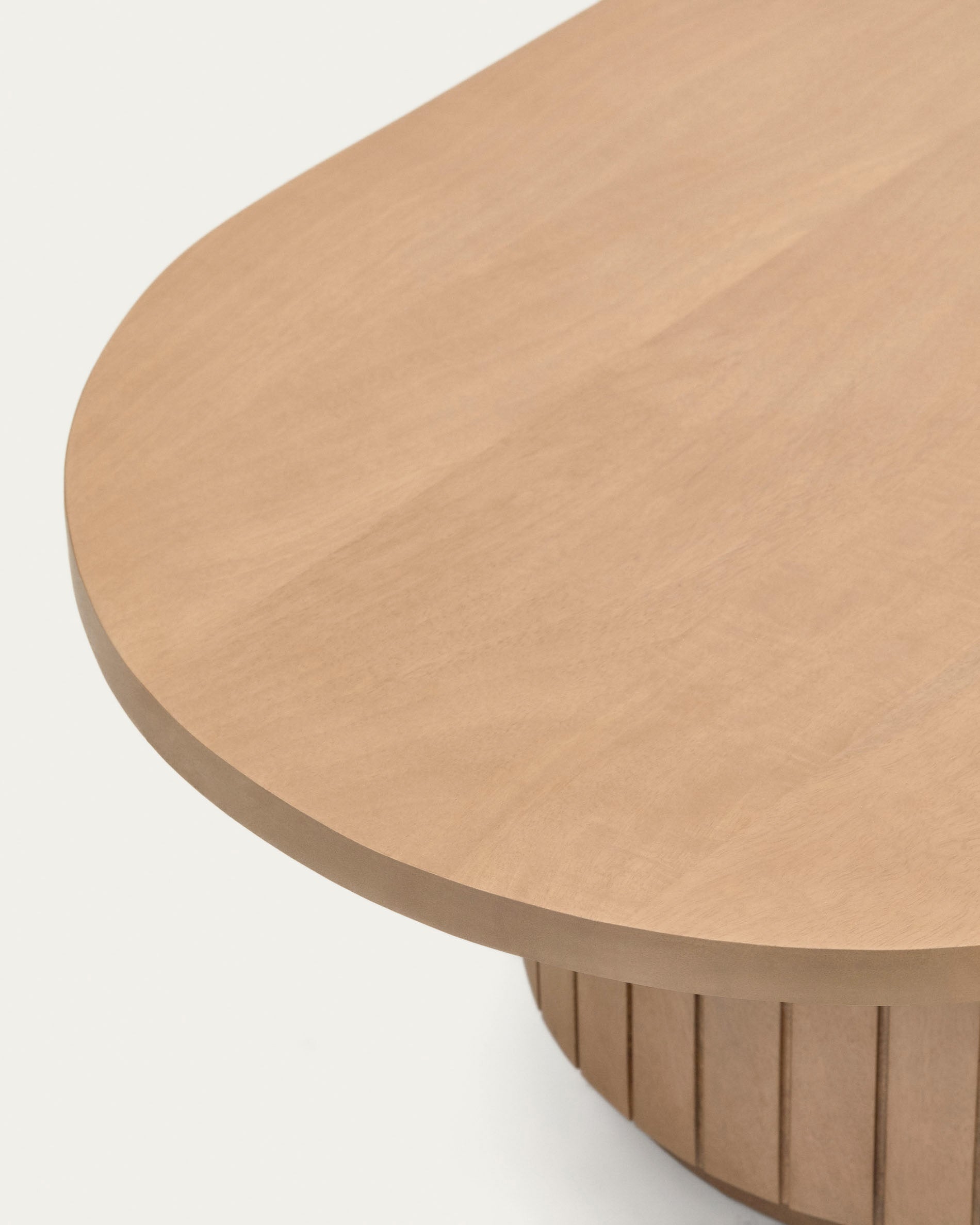 Licia solid mango wood coffee table, 120 x 60 cm - Detail