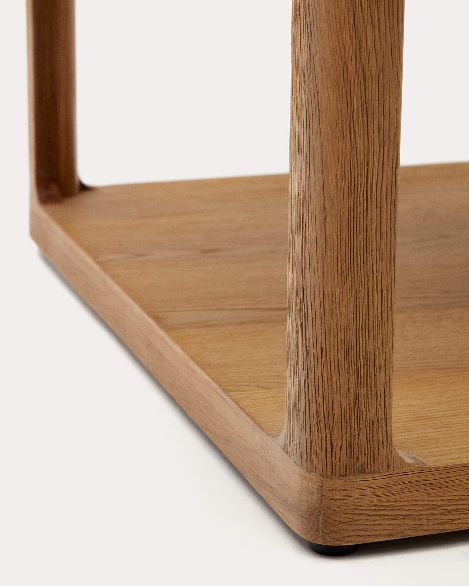 Maymai oak wood coffee table 140 x 65 cm - Detail