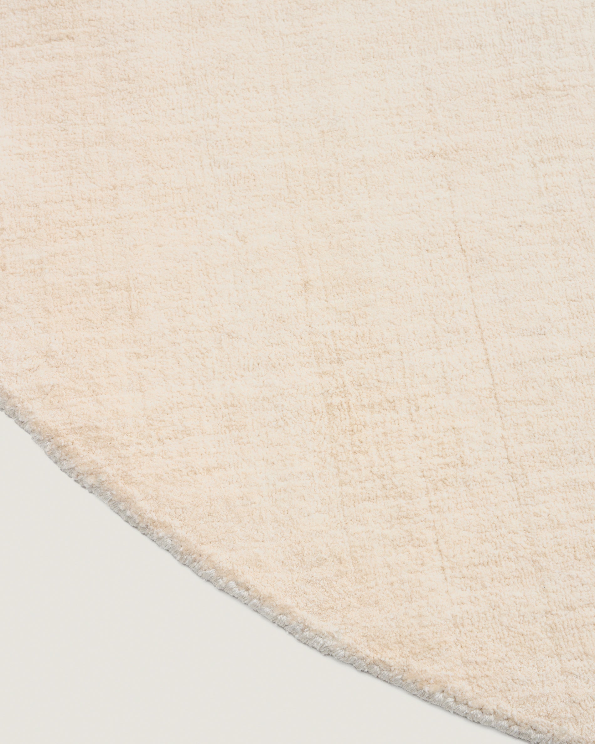 Empuries white round rug Ø200cm - Detail