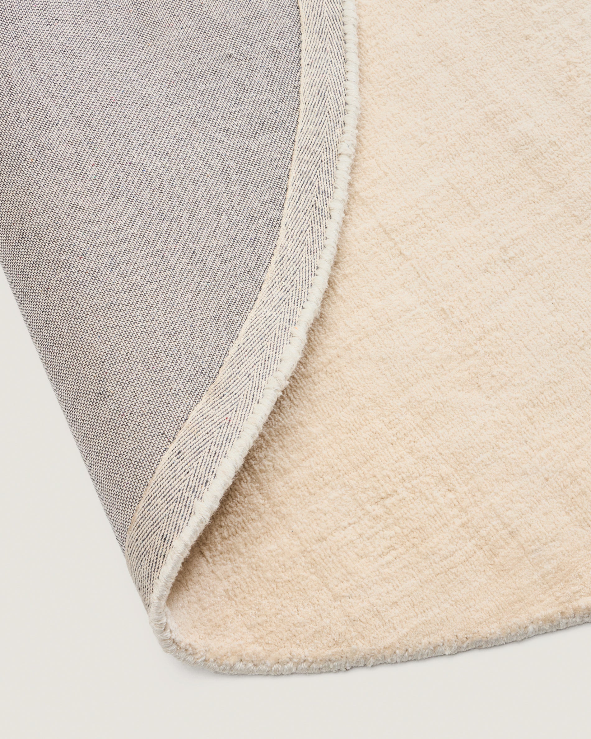 Empuries white round rug Ø200cm - Detail
