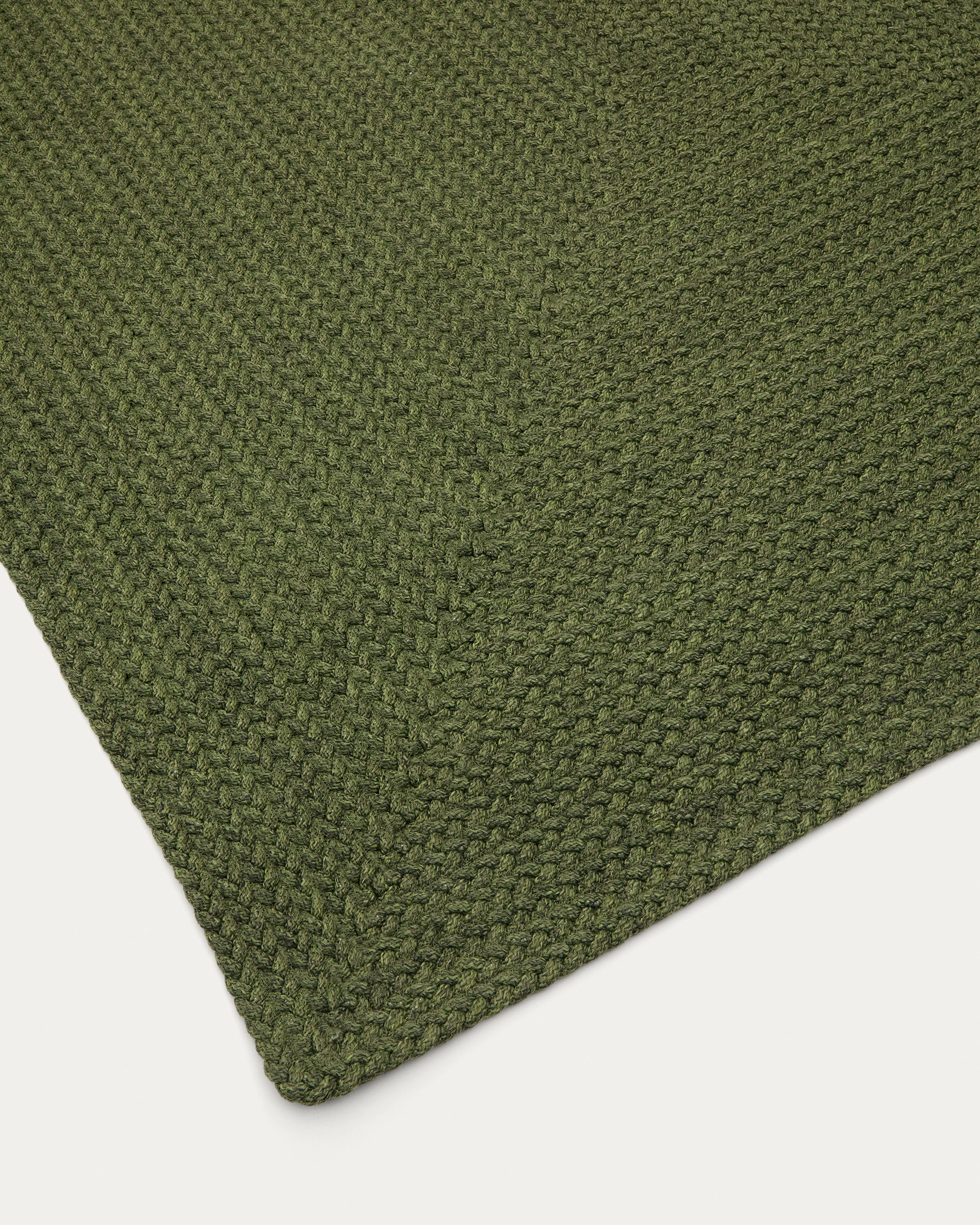 Rug Despas in synthetic fibers green 160 x 230 cm - Detail