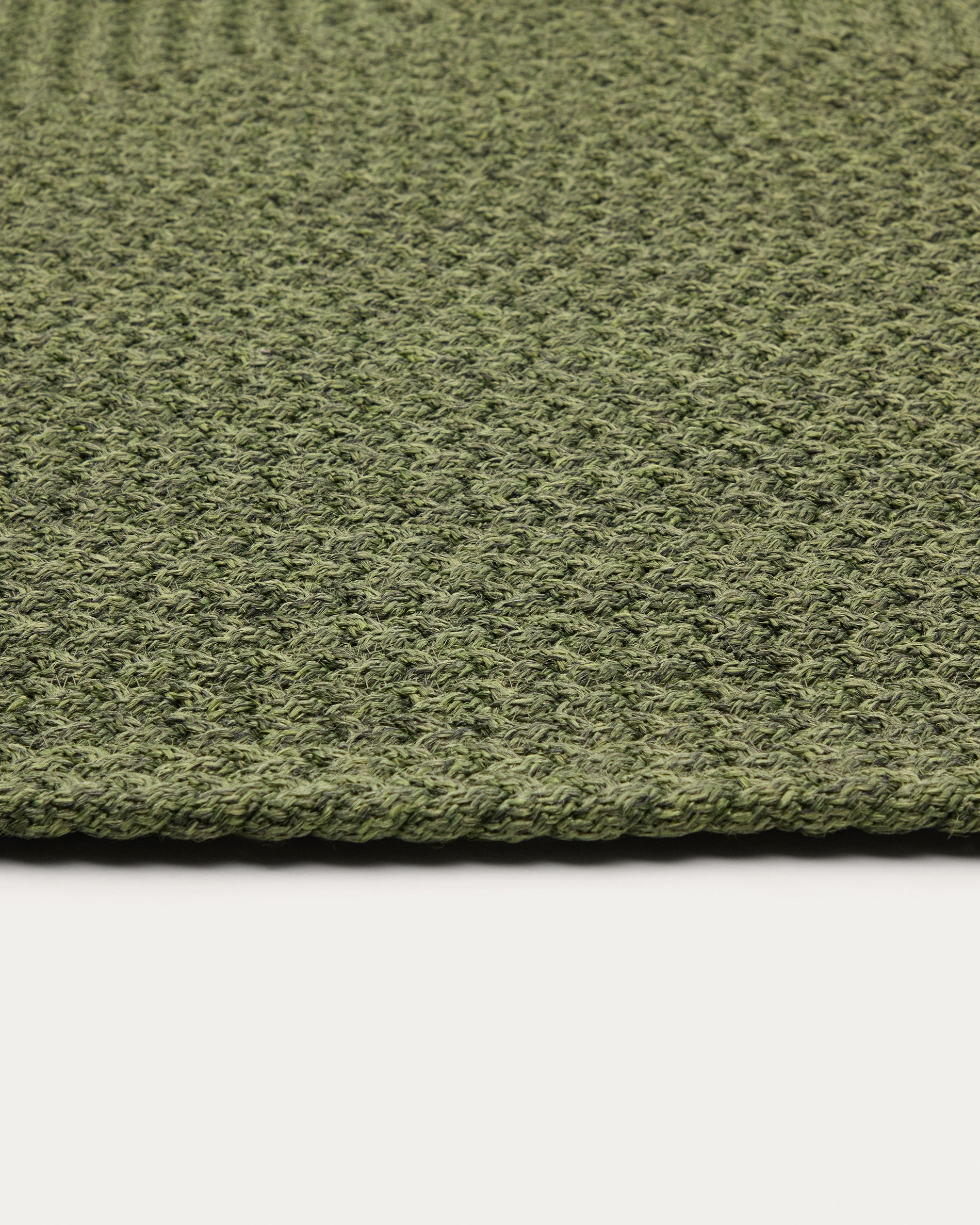 Rug Despas in synthetic fibers green 160 x 230 cm - Detail