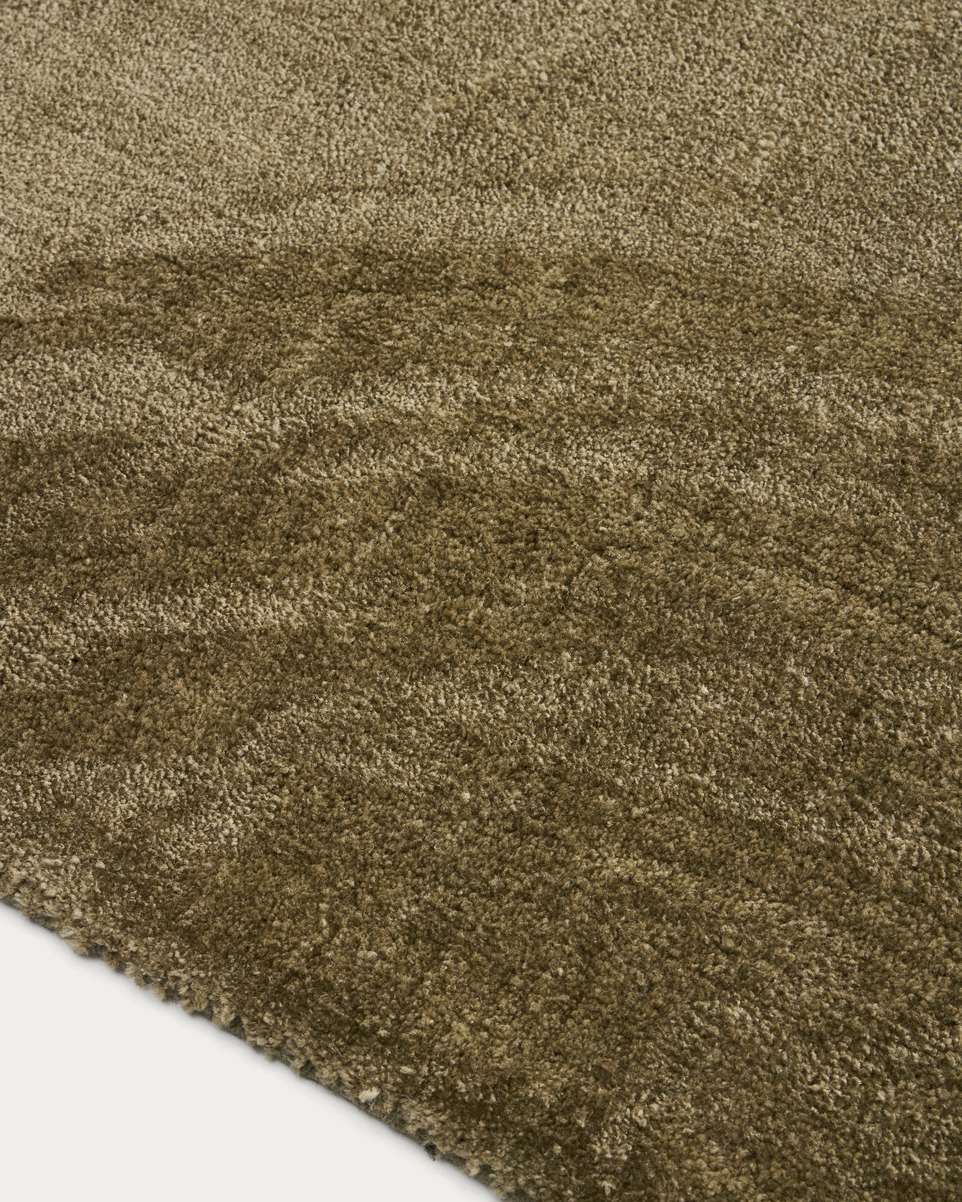 Empuries green runner rug 80 x 200cm - Detail