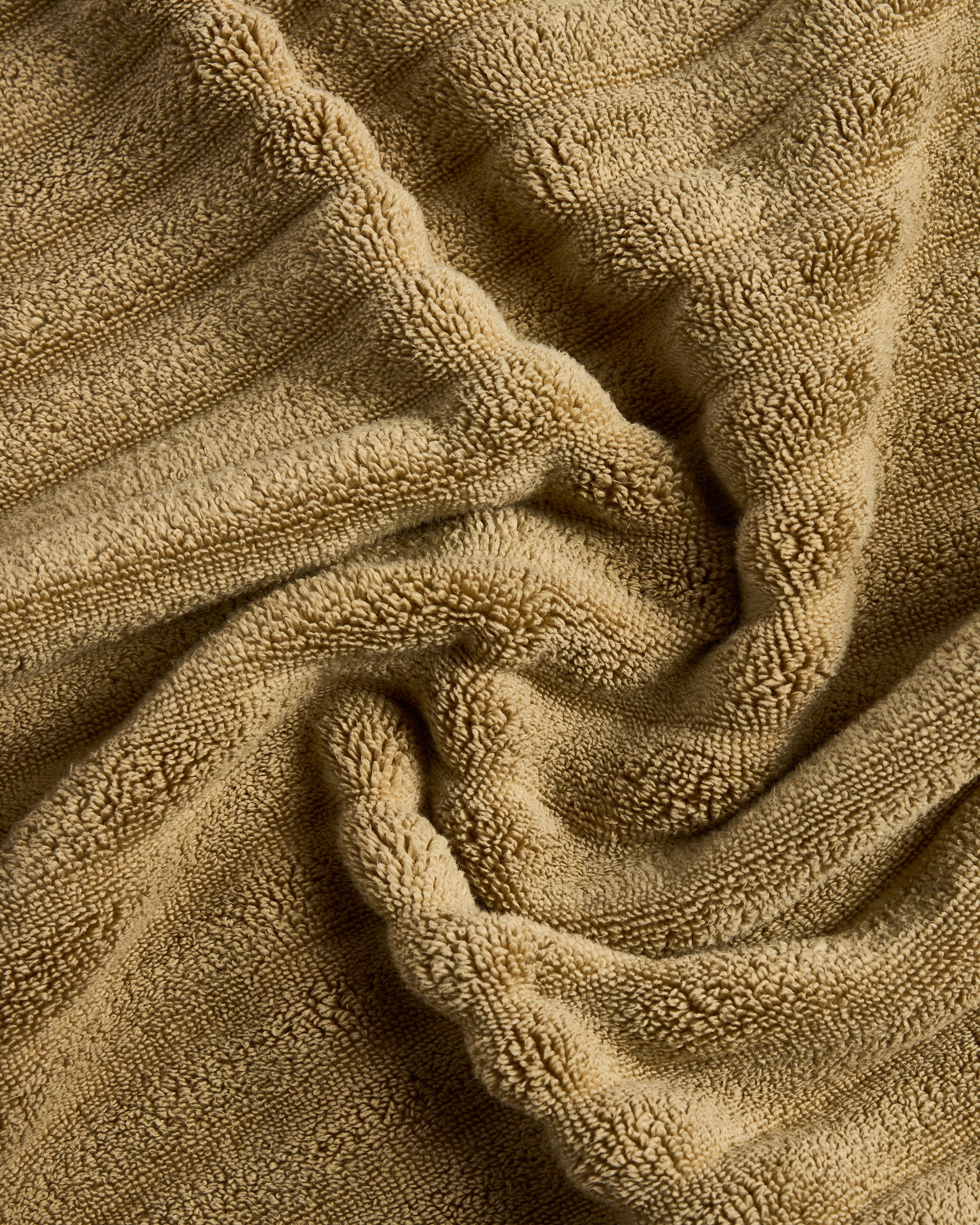 Navira 100% cotton light green hand towel 50 x 90cm - Detail