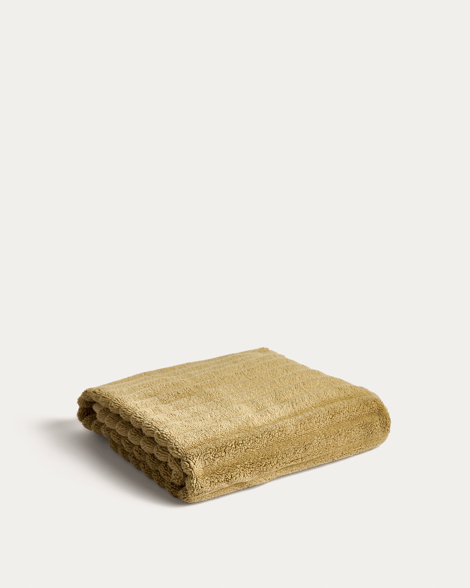 Navira 100% cotton light green hand towel 50 x 90cm - Product View