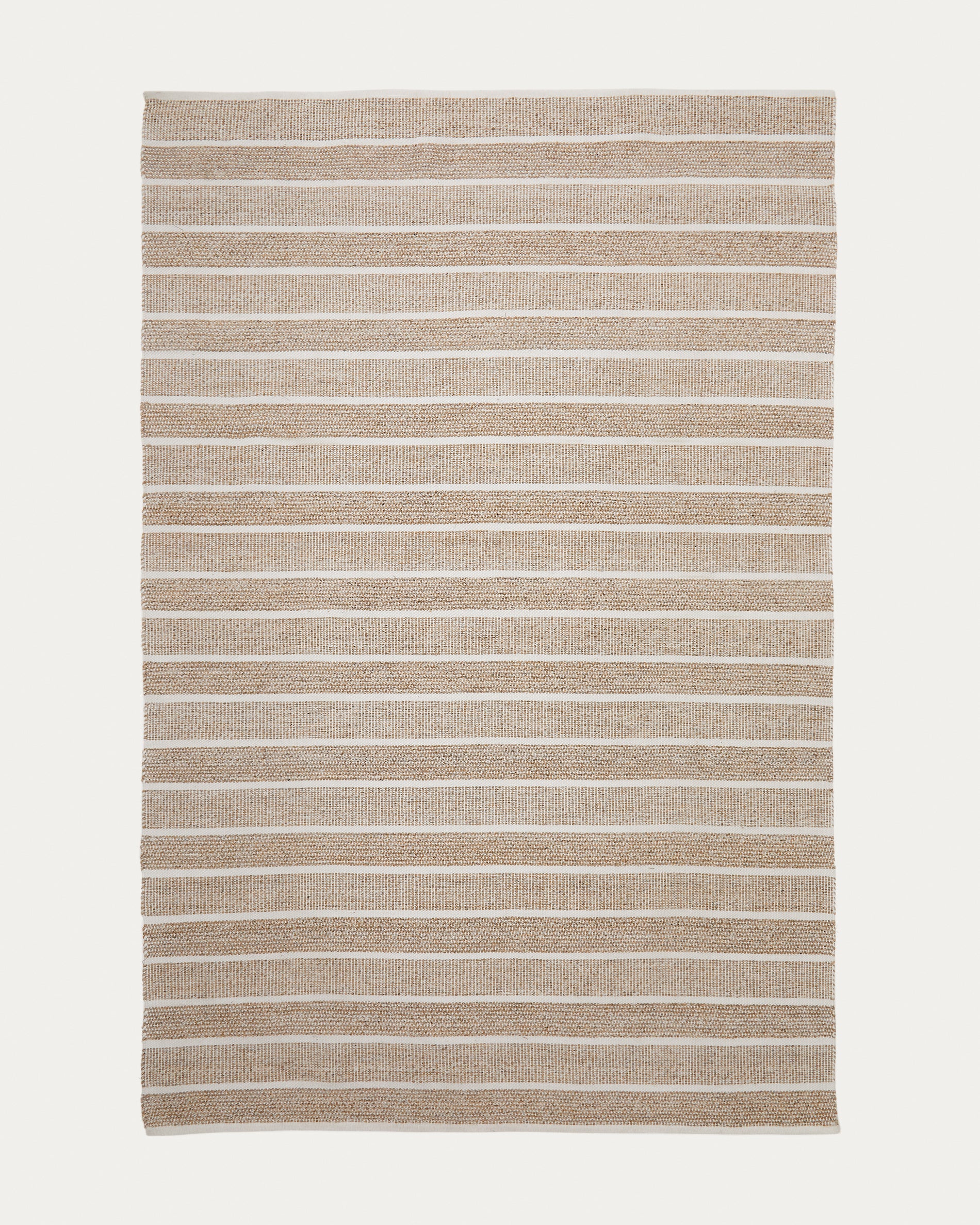Desni beige rug 100% PET 200 x 300 cm - Product View