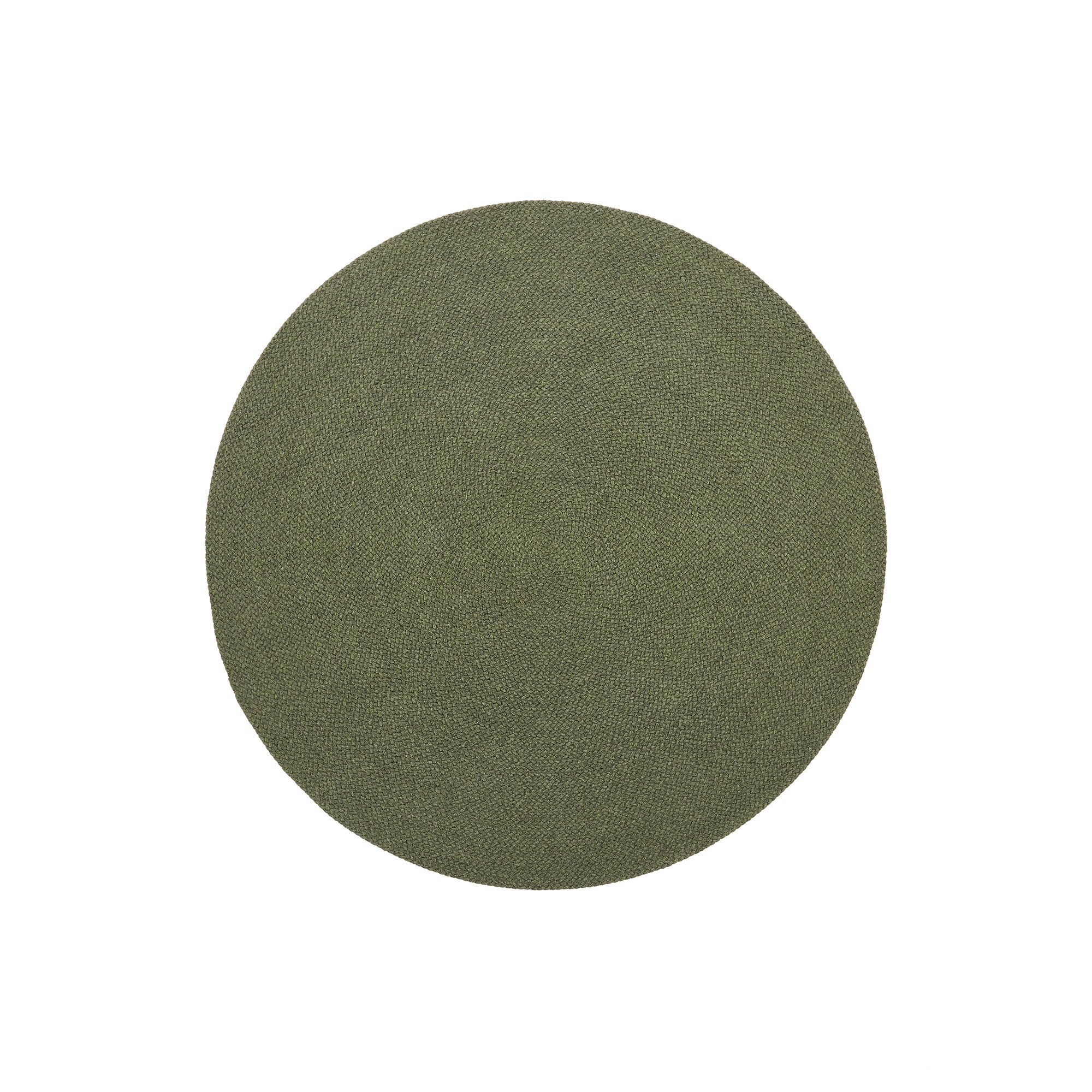 Despas green round rug made from synthetic fibres Ø 200 cm - Product Image