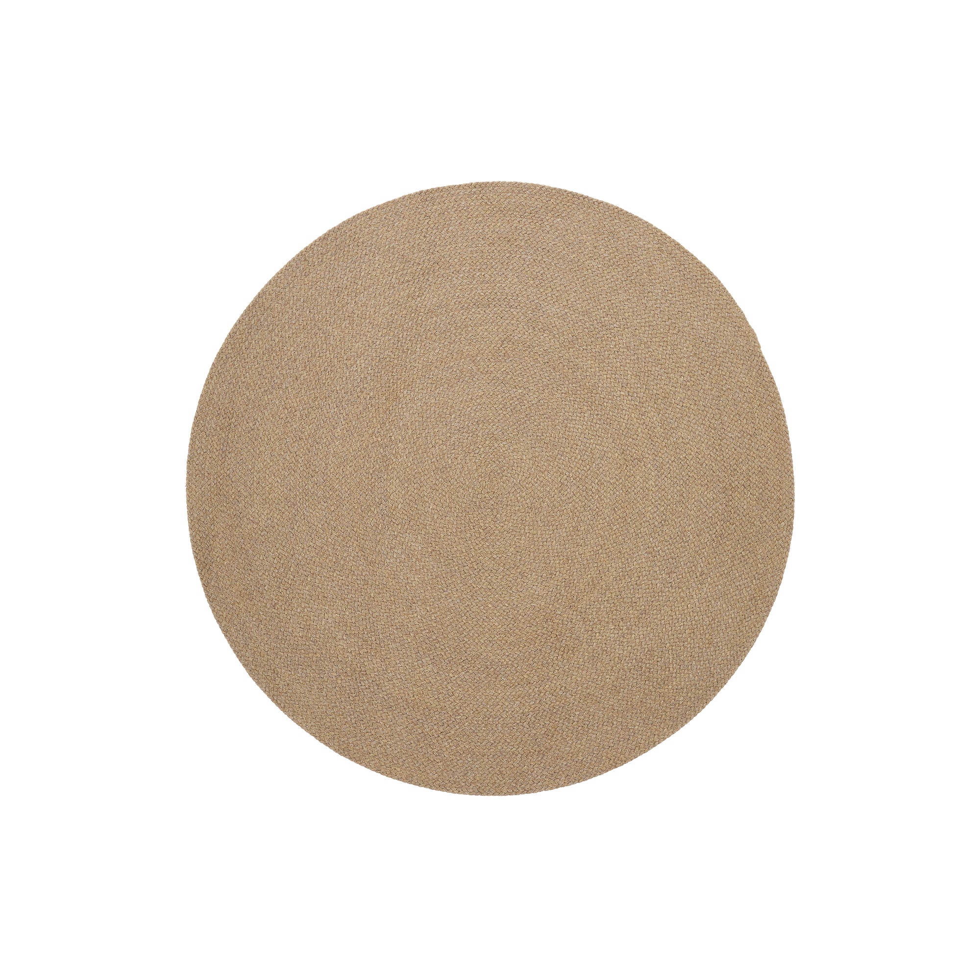 Despas beige round rug made from synthetic fibres Ø 200 cm - Product Image