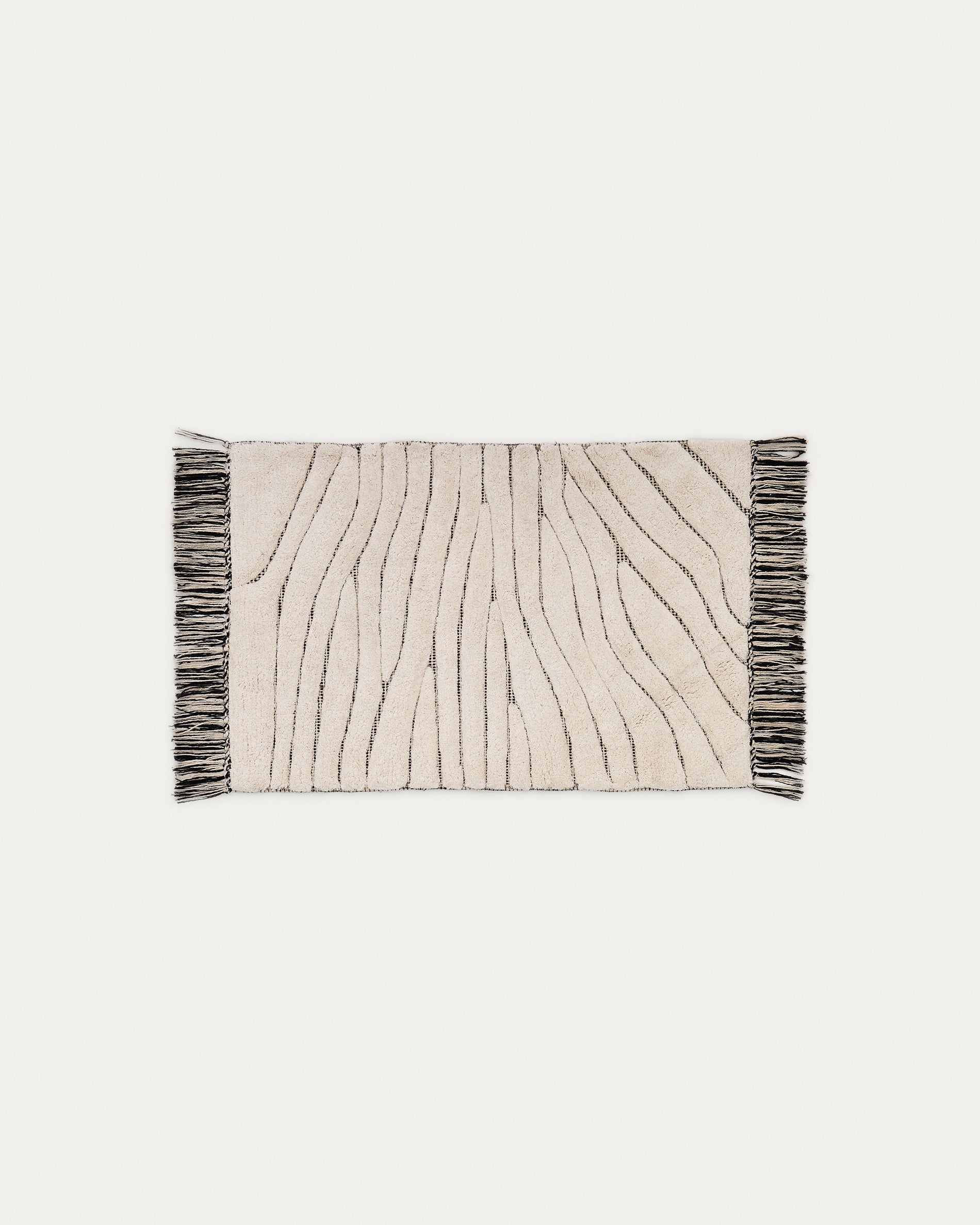 Crilda white, cotton bathmat, 50 x 70 cm - Product View