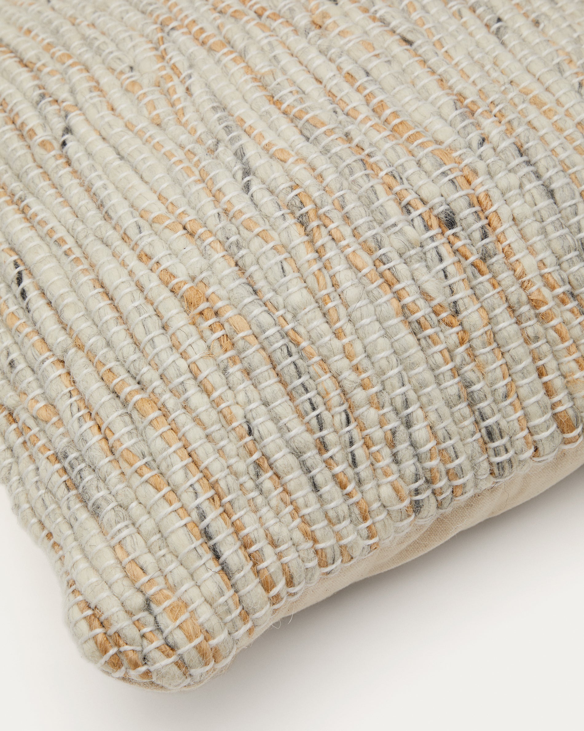 Selise natural jute cushion cover 45 x 45 cm - Detail