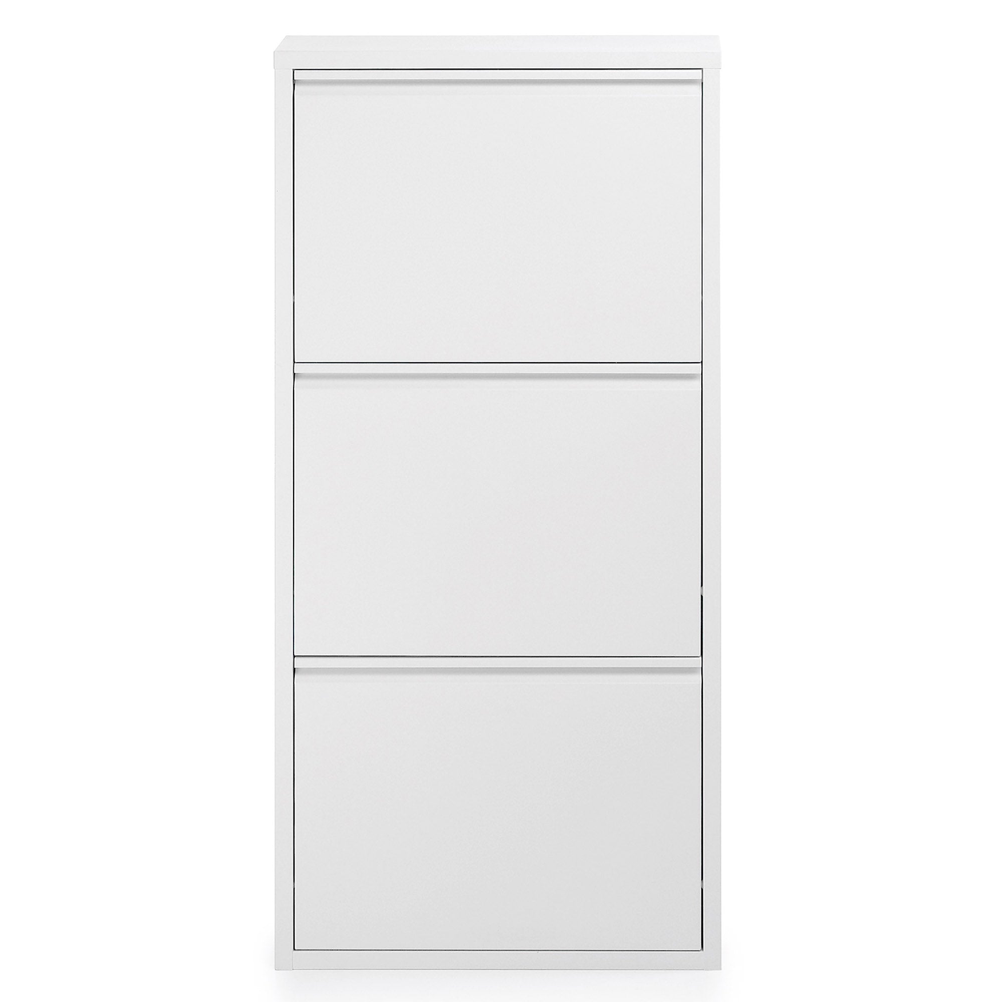 Shoe rack Ode 50 x 103 cm 3 doors white - Product Image