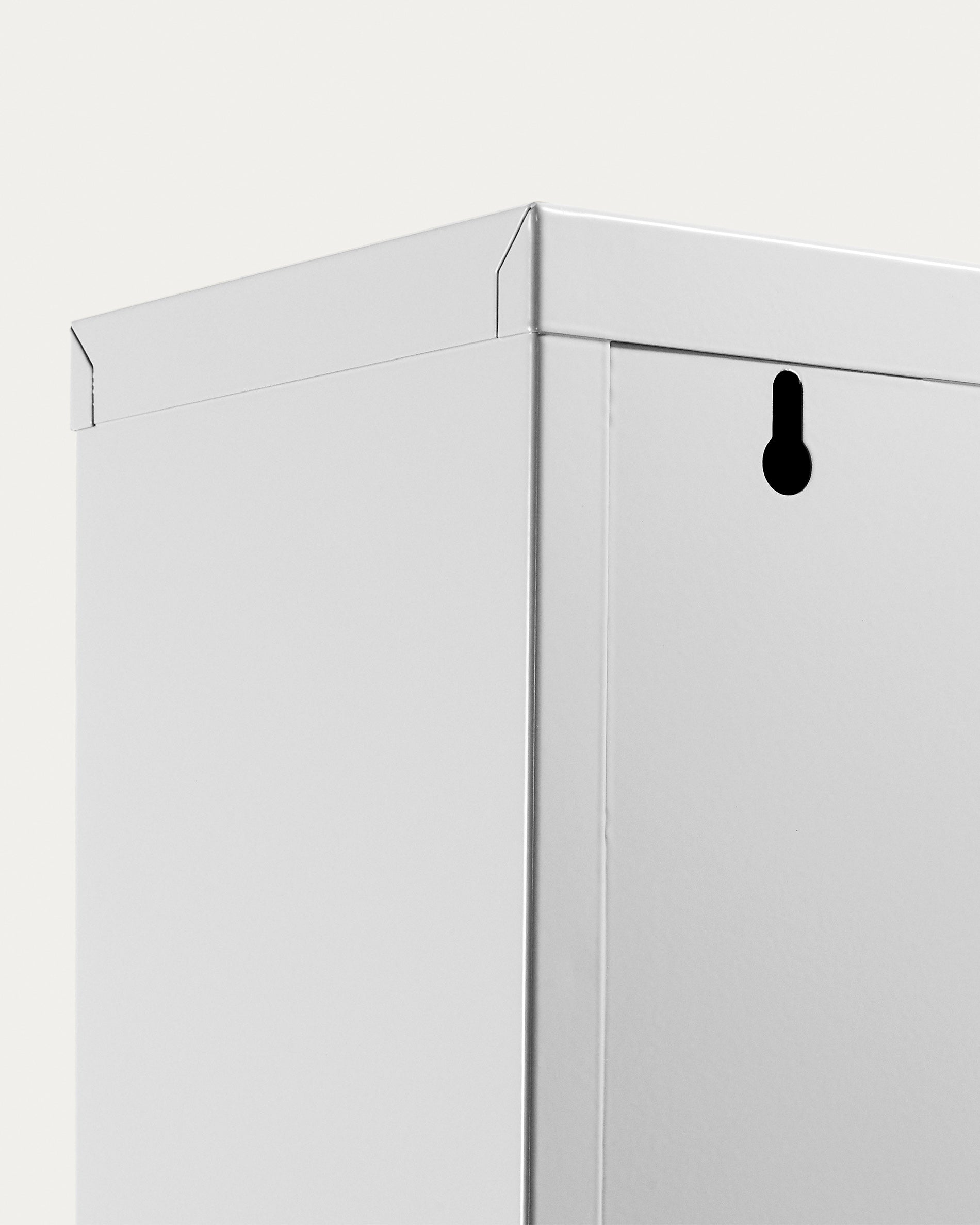 Shoe rack Ode 50 x 136 cm 4 doors white - Detail