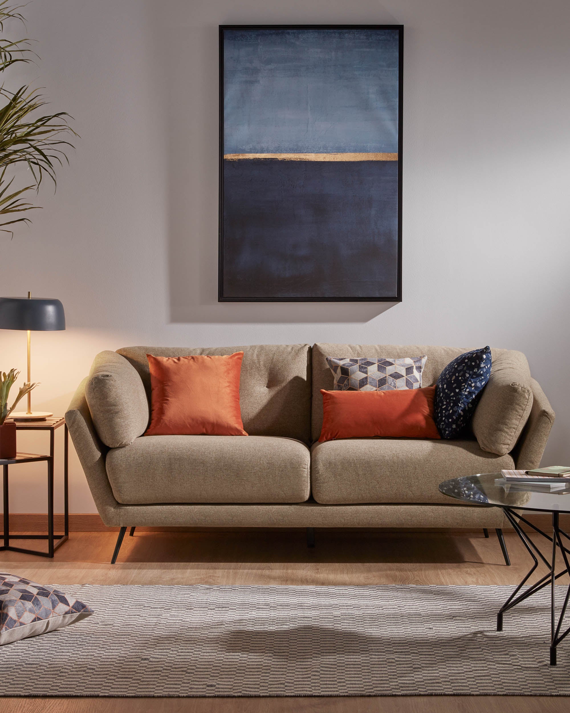 Wrigley blue picture 60 x 90 cm - Lifestyle