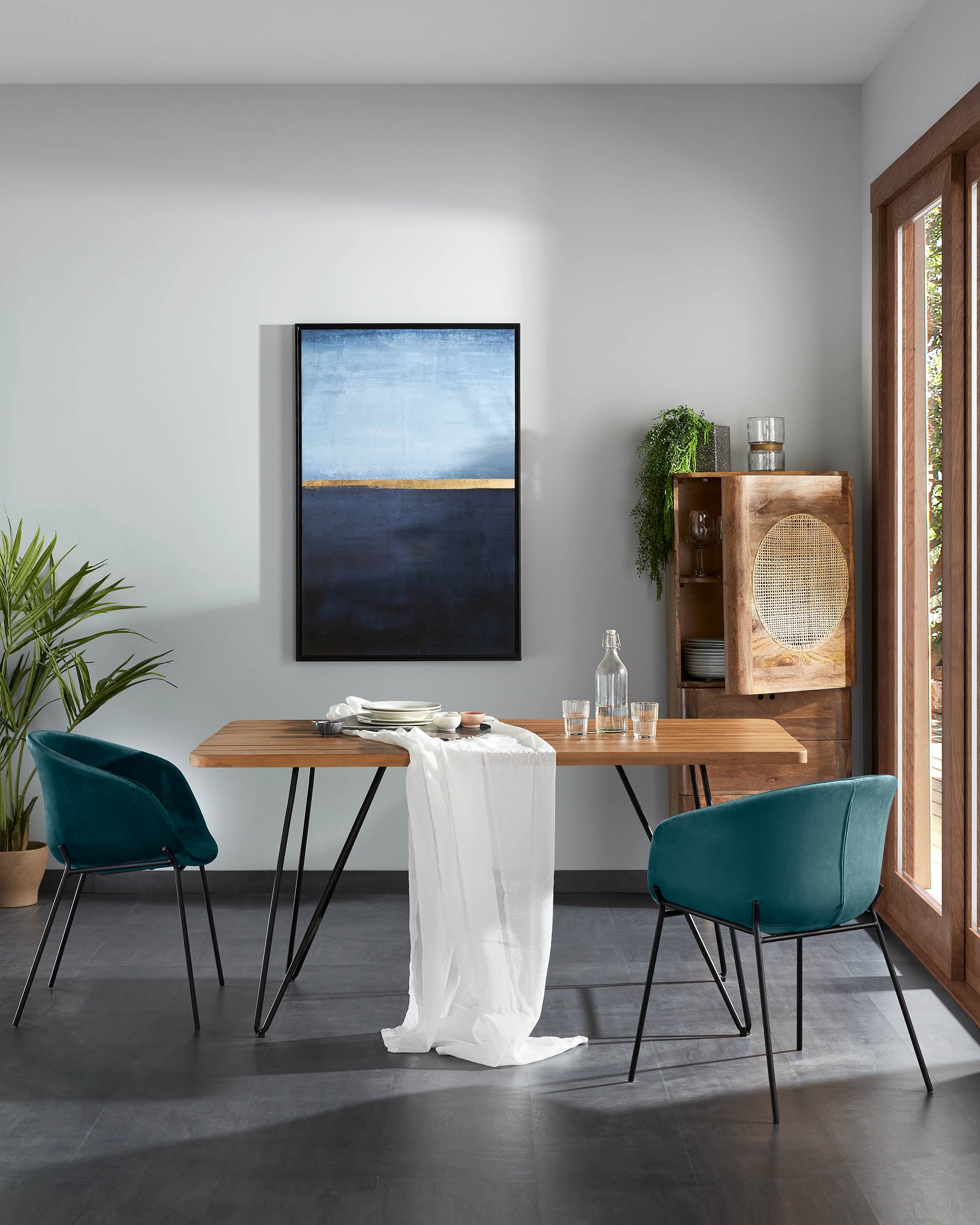 Wrigley blue picture 60 x 90 cm - Lifestyle