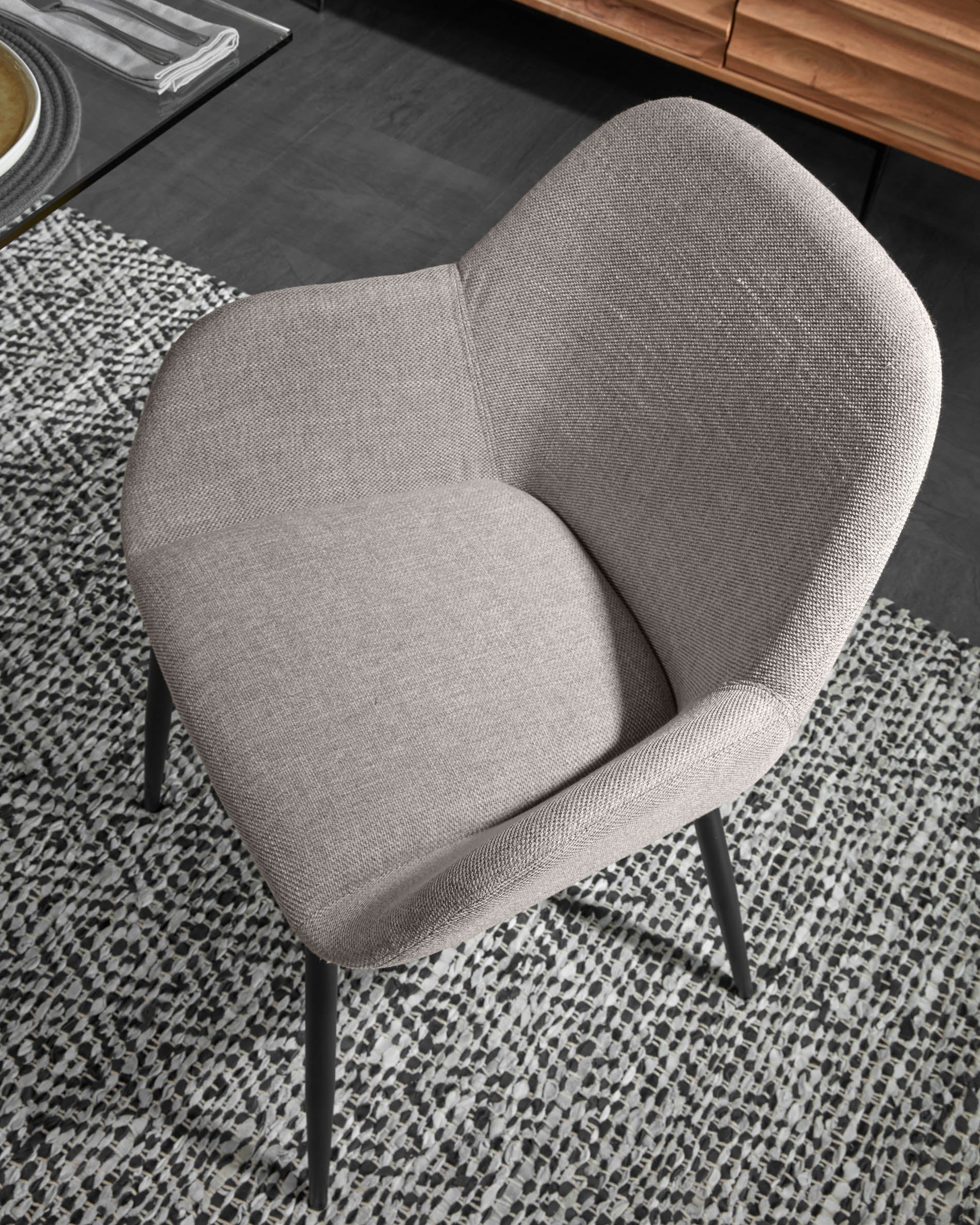 Konna light grey chair FR - Lifestyle
