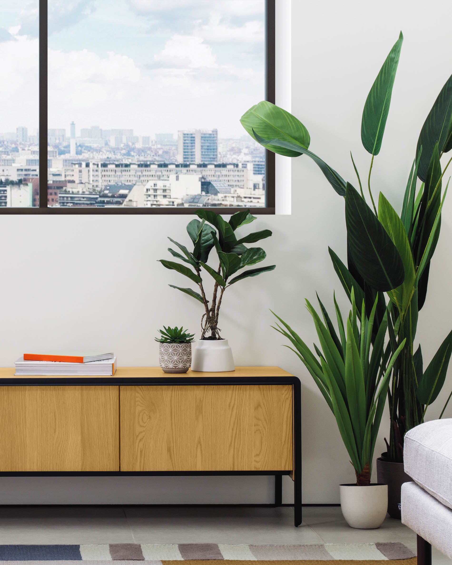 Lyrata artificial plant 60 cm - Lifestyle