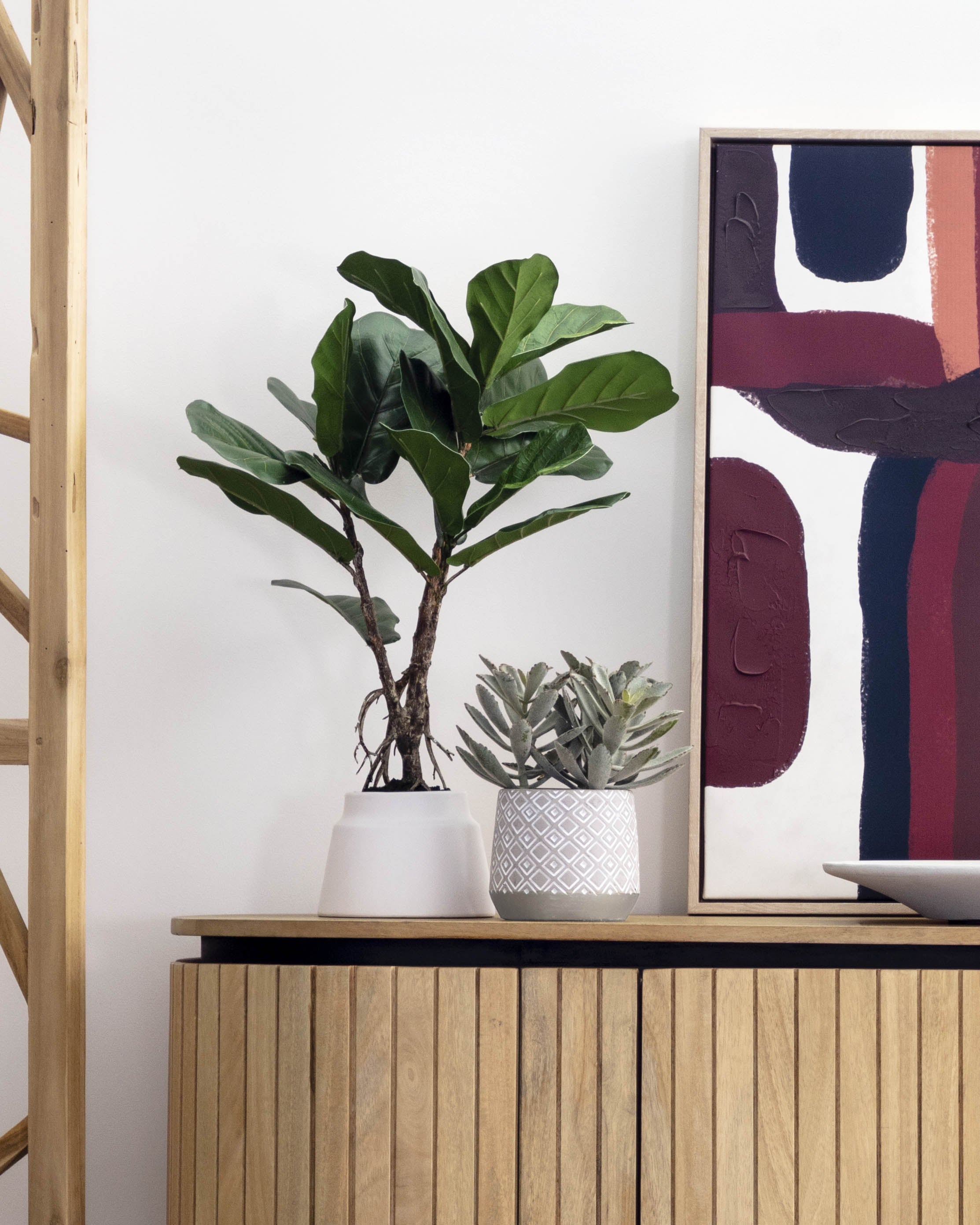 Lyrata artificial plant 60 cm - Lifestyle