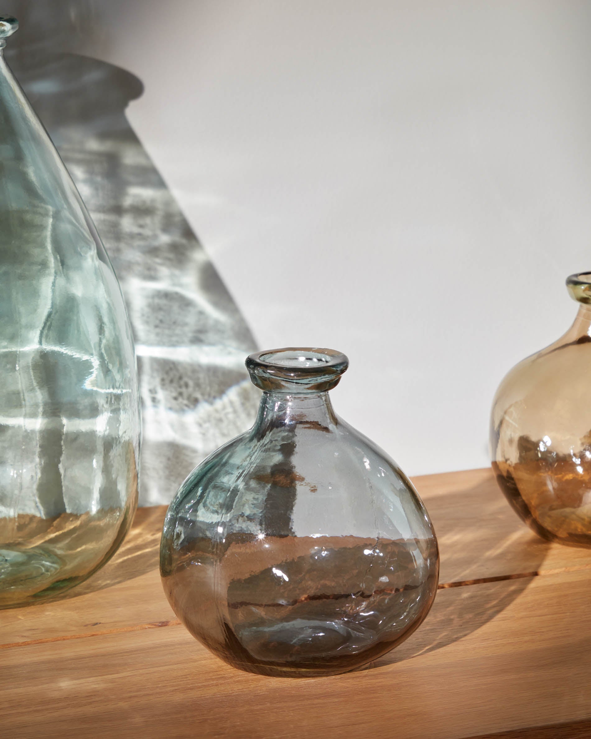 Brenna small blue vase - Lifestyle