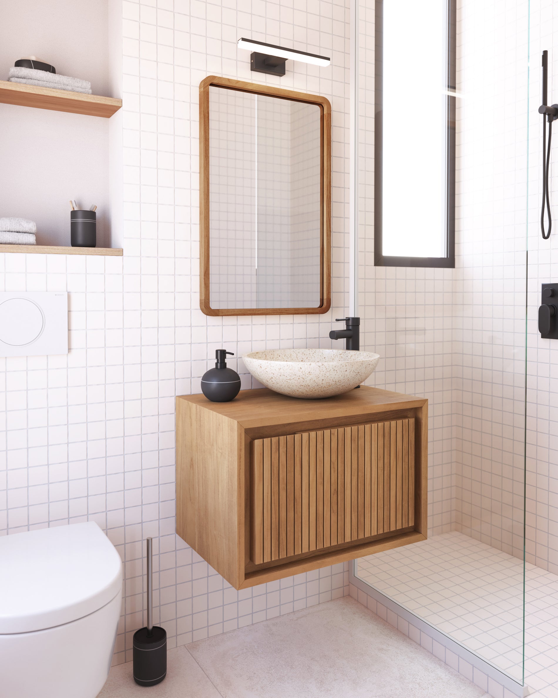 Vissia small wall lamp - Lifestyle