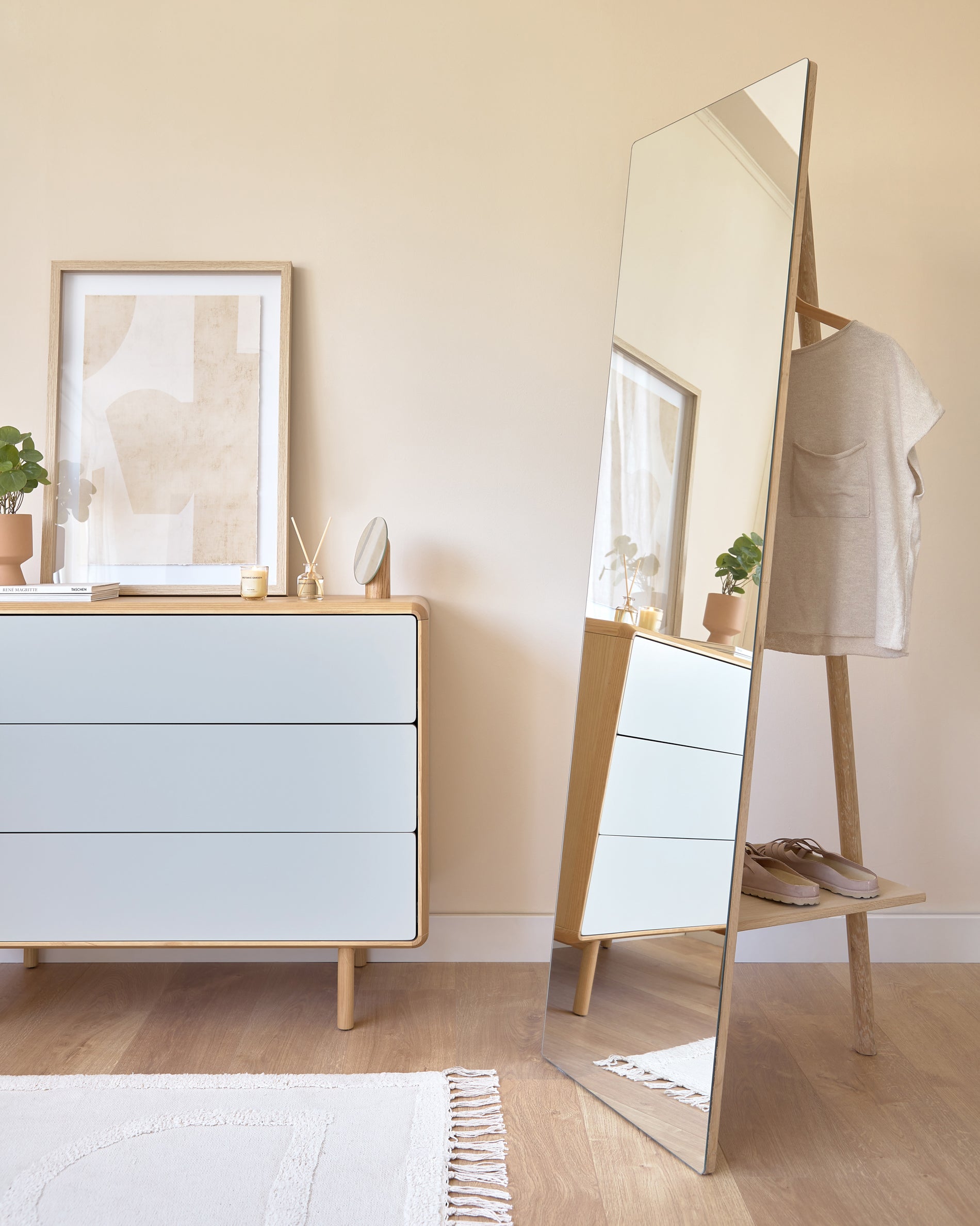 Keisy freestanding mirror 45 x 160 cm - Lifestyle