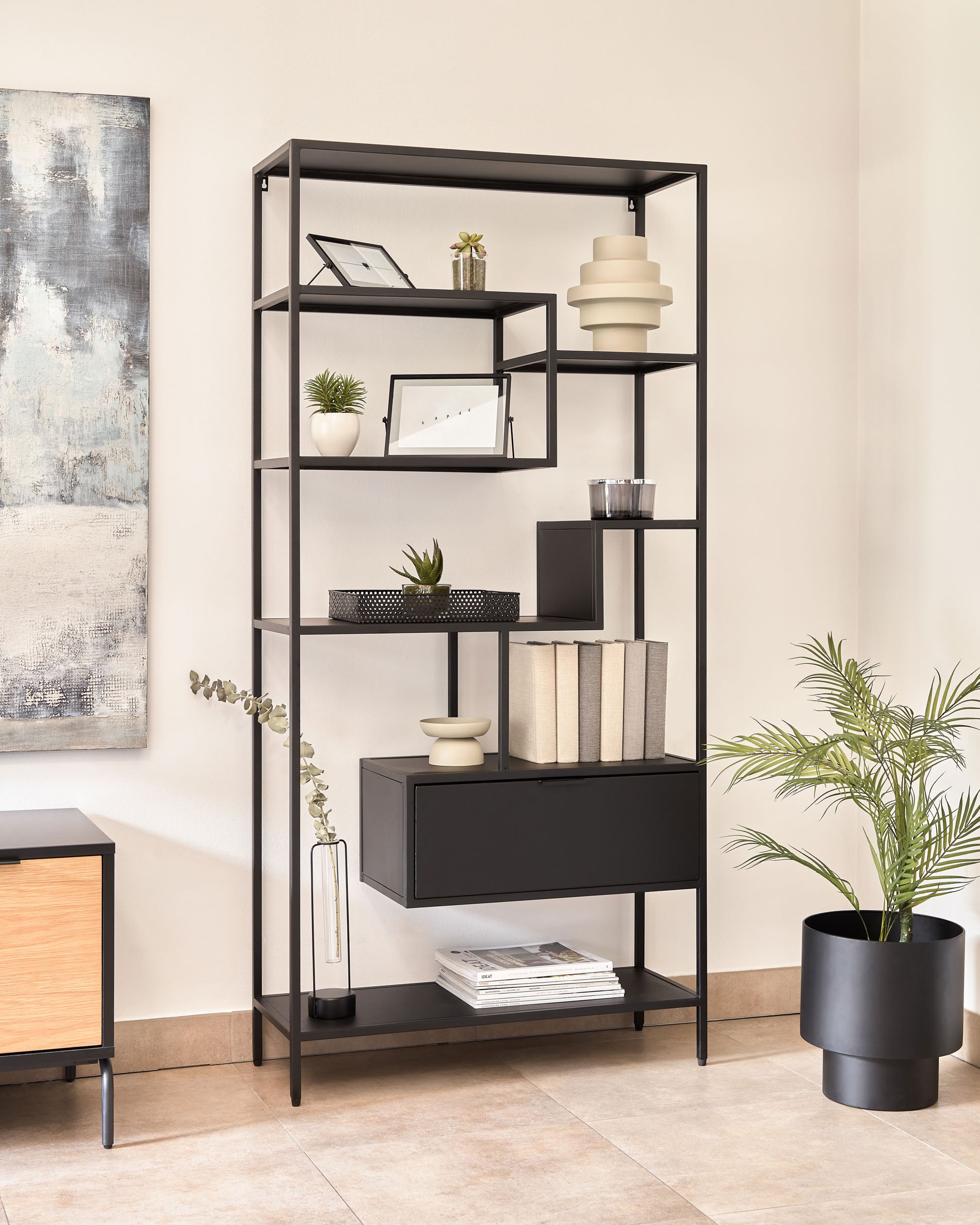 Shantay bookcase 80 x 168 cm - Lifestyle