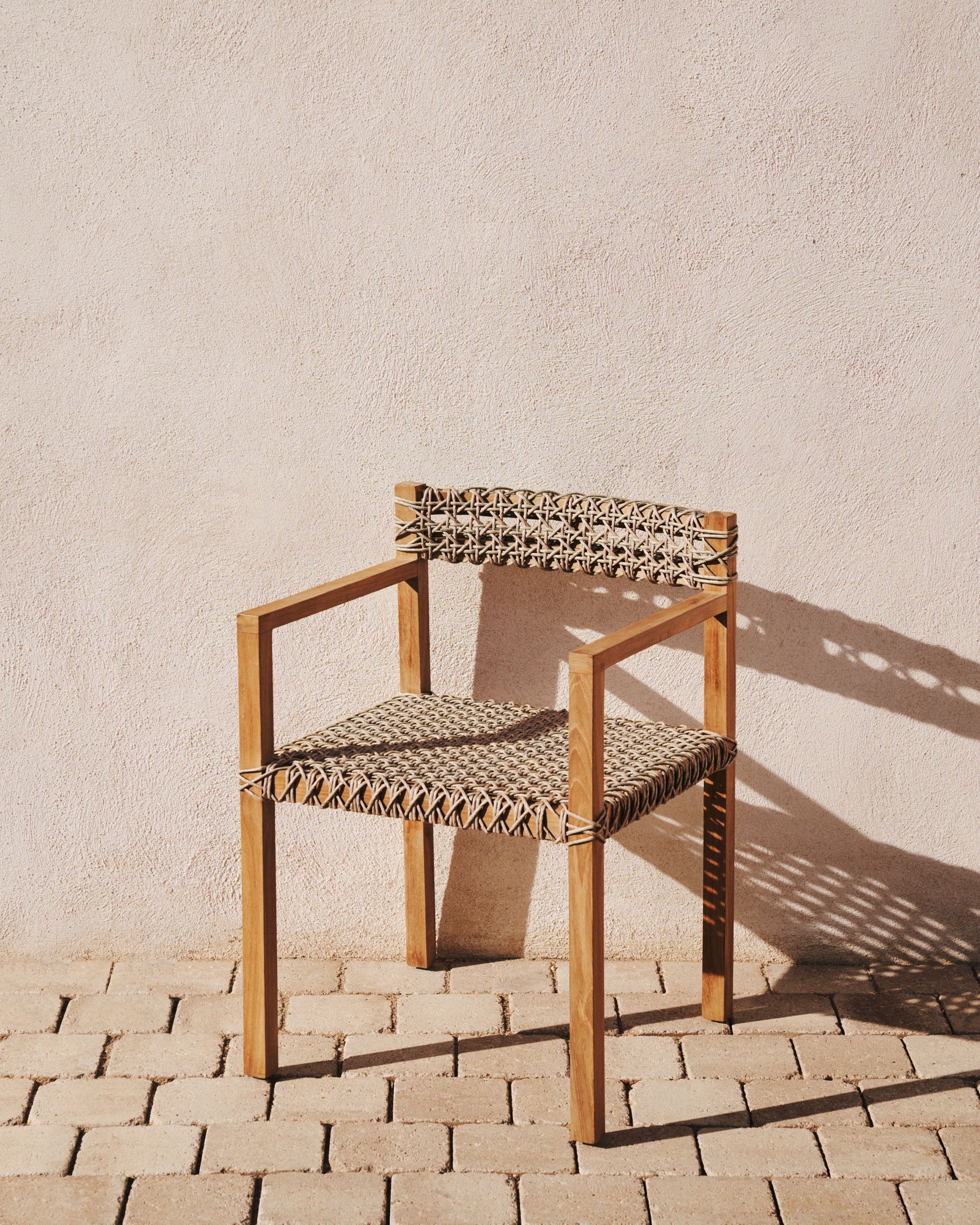 Giverola solid teak chair - Lifestyle