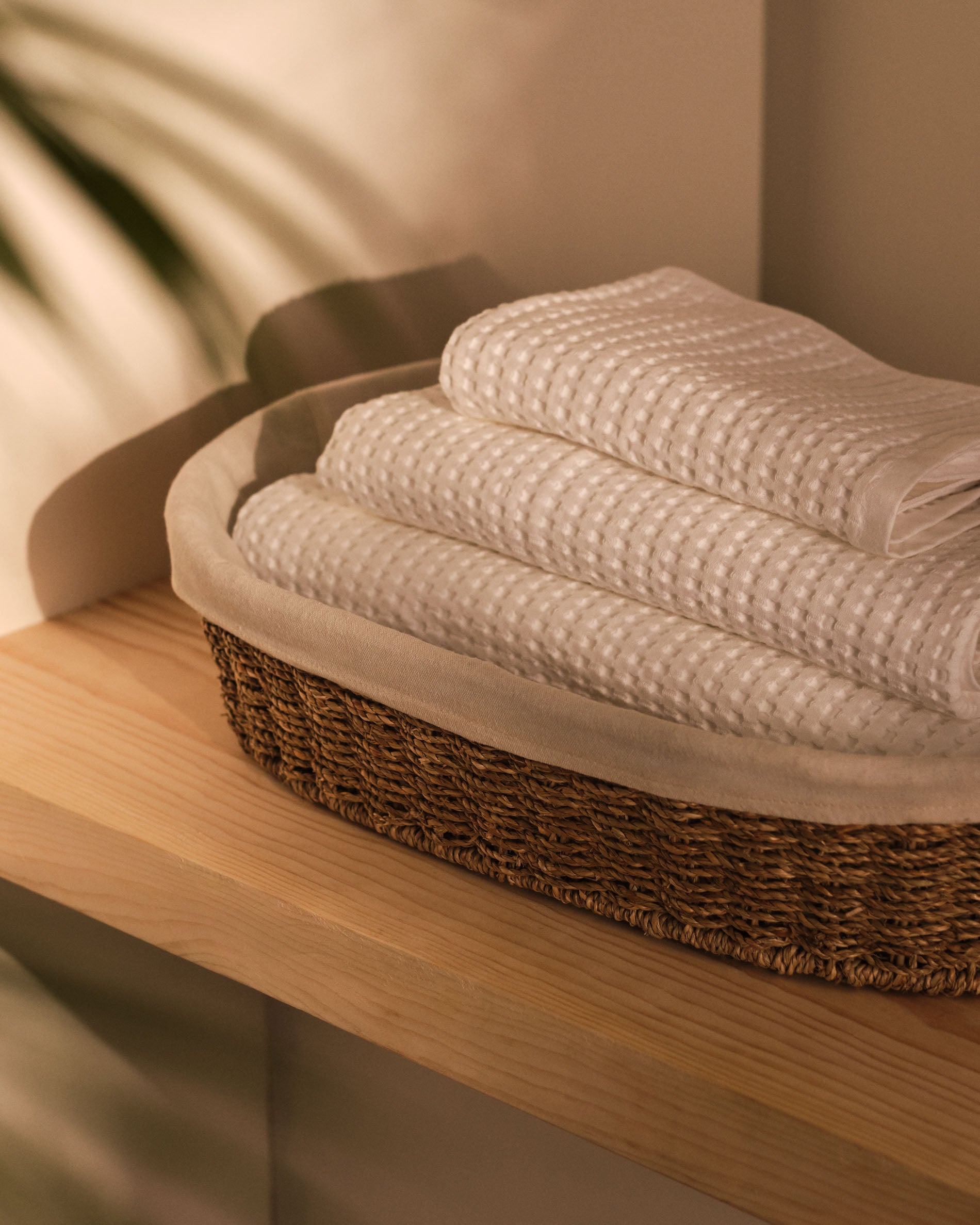 Tossa large natural fiber basket - Lifestyle