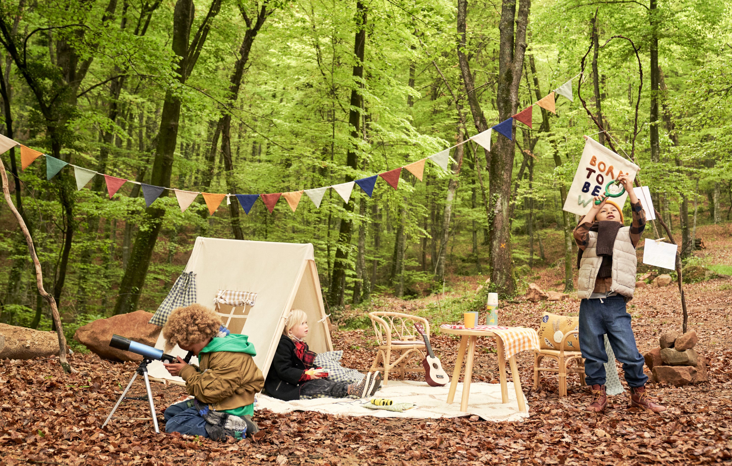 Lumila rattan children’s chair - Lifestyle