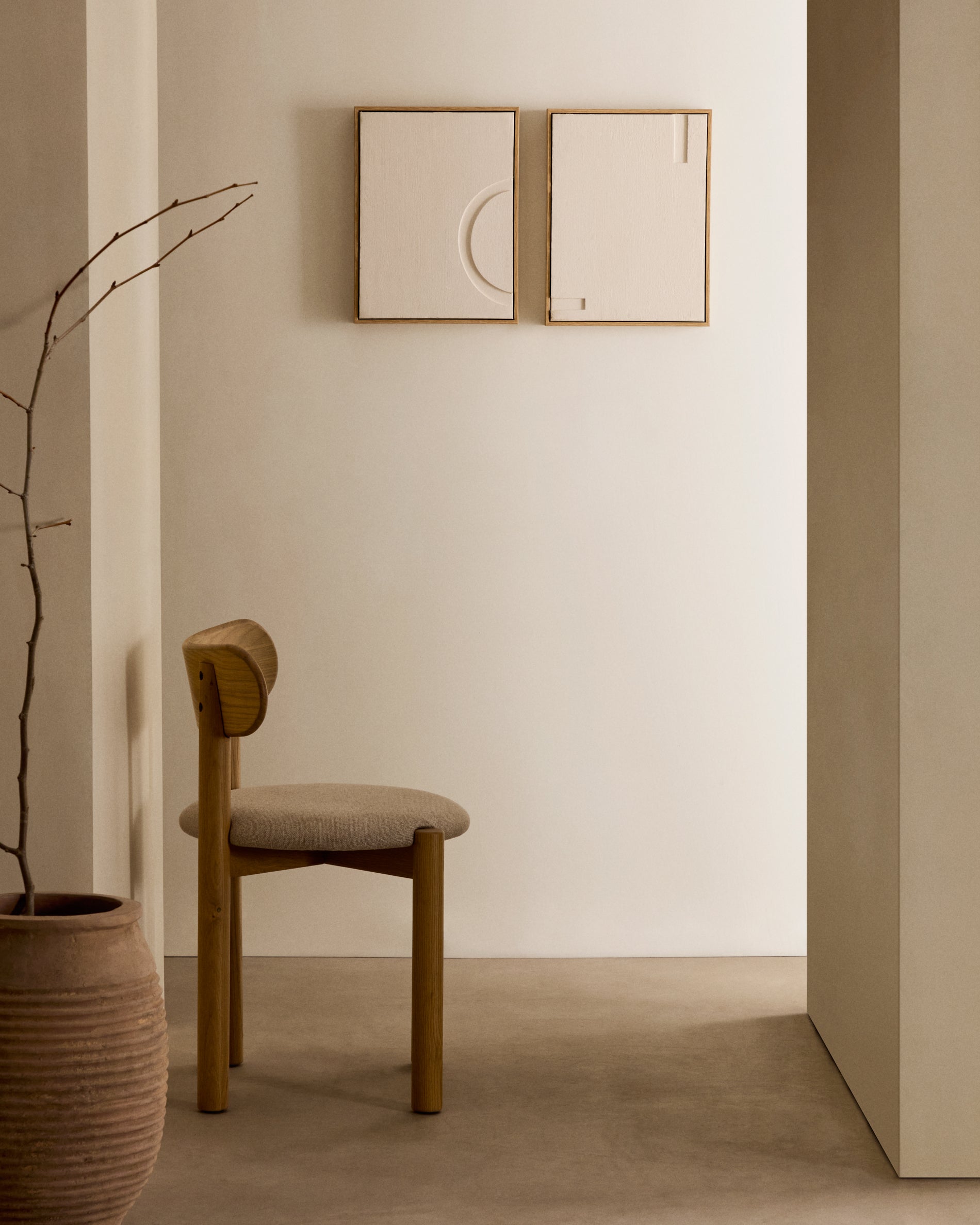 Sefri set of 2 white frames 30 x 40 cm - Lifestyle