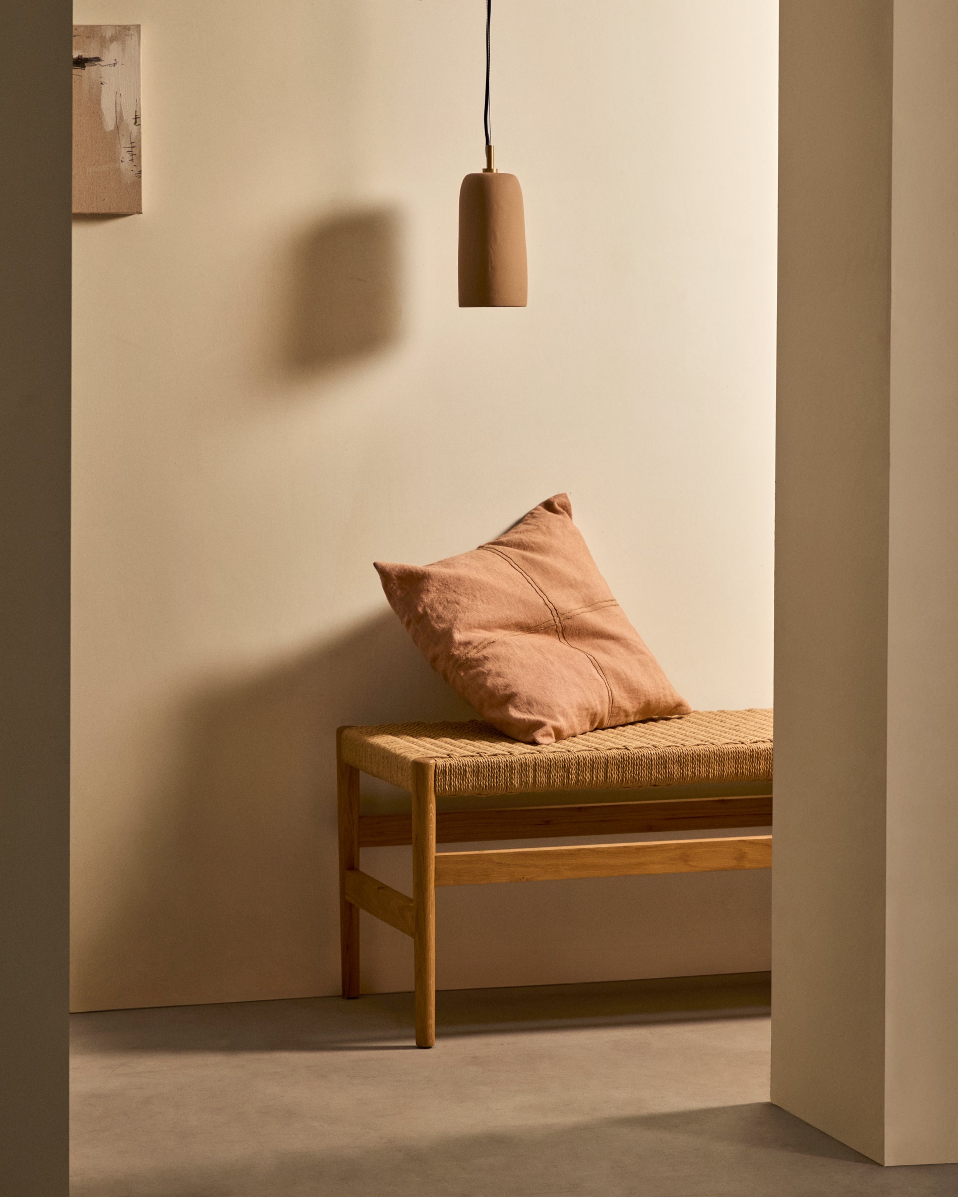 Madsen Terracotta ceiling lamp Ø 13 cm - Lifestyle
