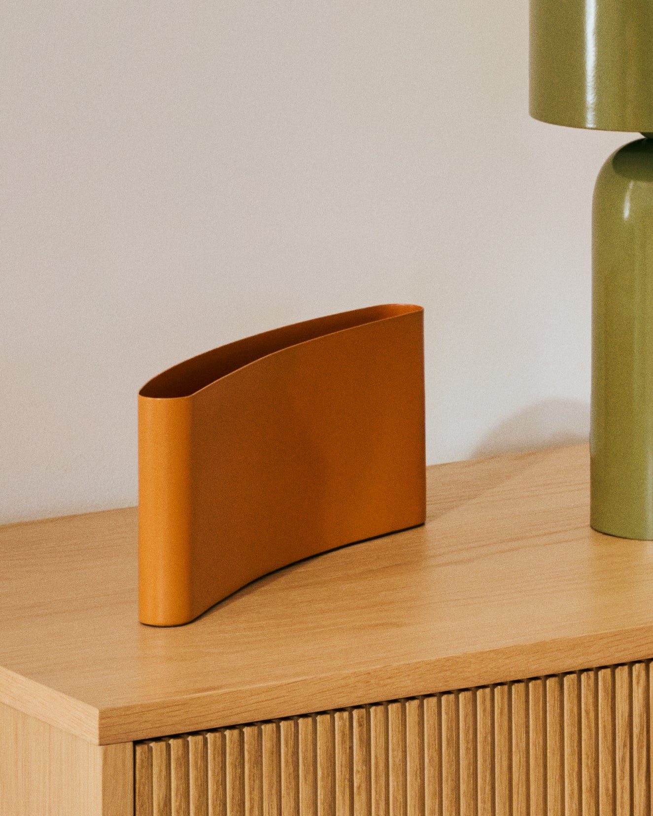 Mistra orange iron candlestick - Lifestyle