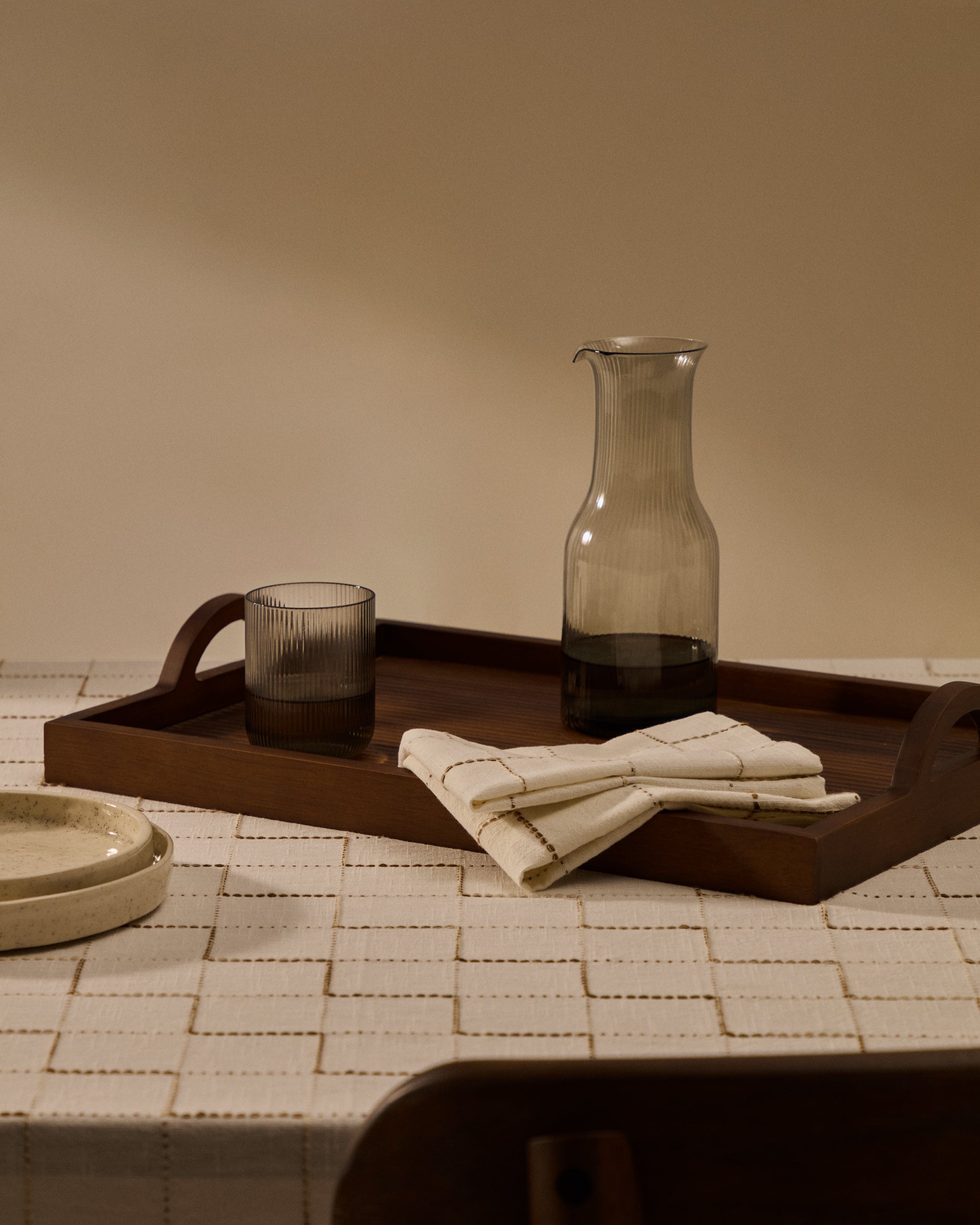 Rommu tray made of acacia wood FSC 100% - Lifestyle