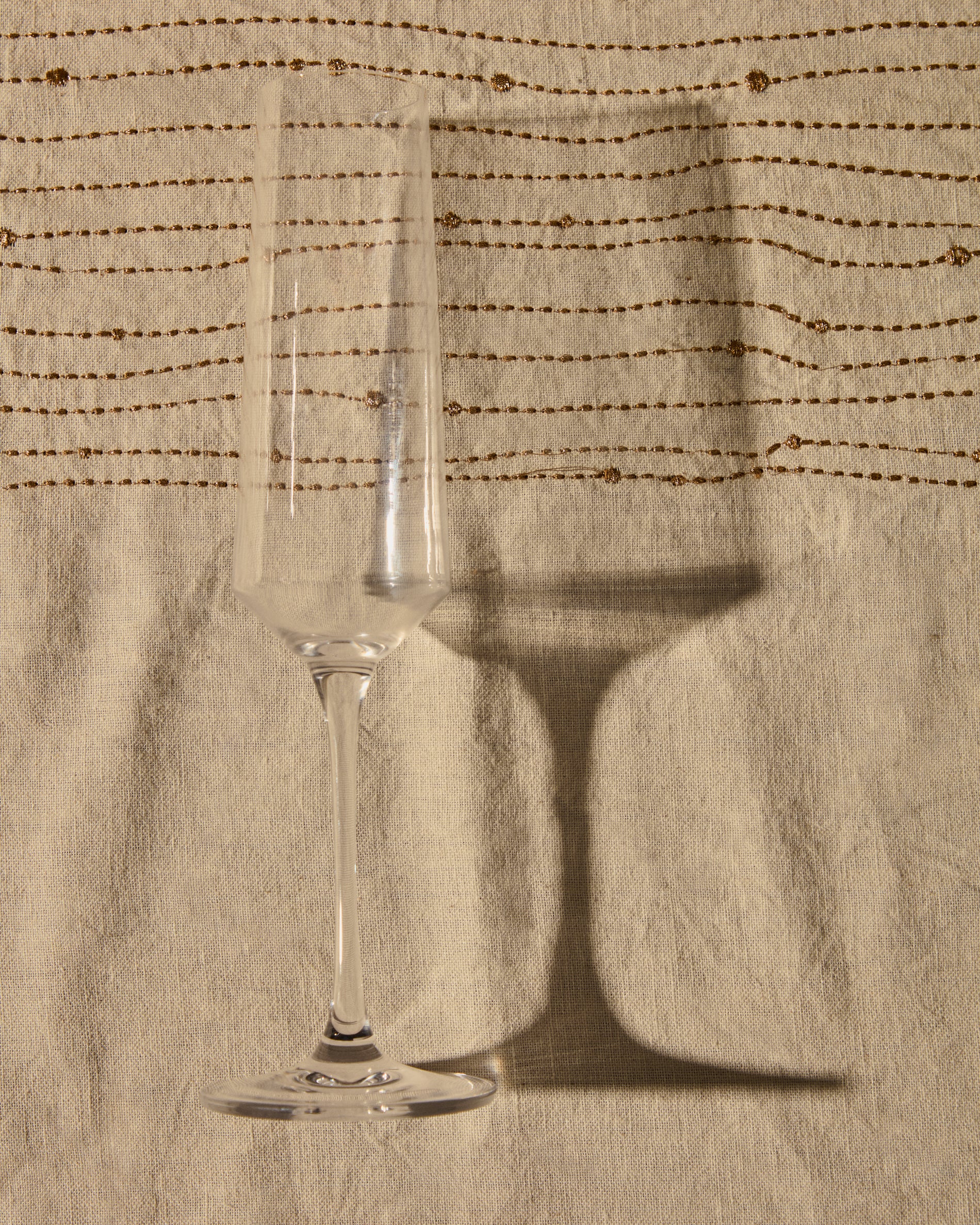 Kiro champagne flute in transparent glass, 21 cl - Lifestyle