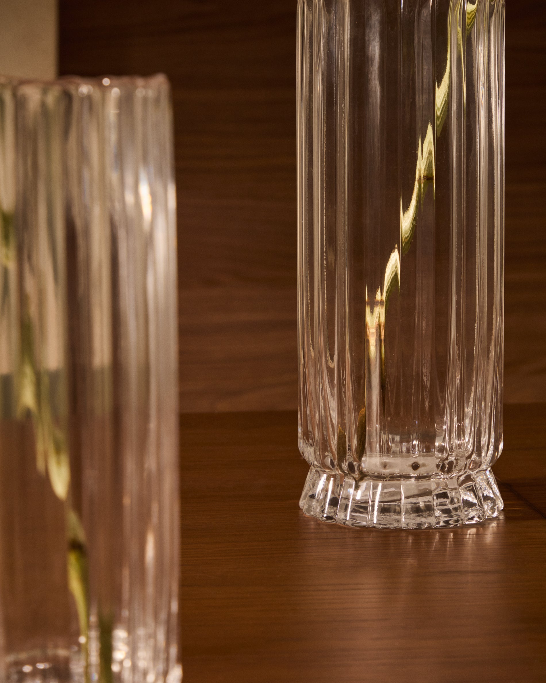Neblan transparent glass vase, 25.5 cm - Lifestyle